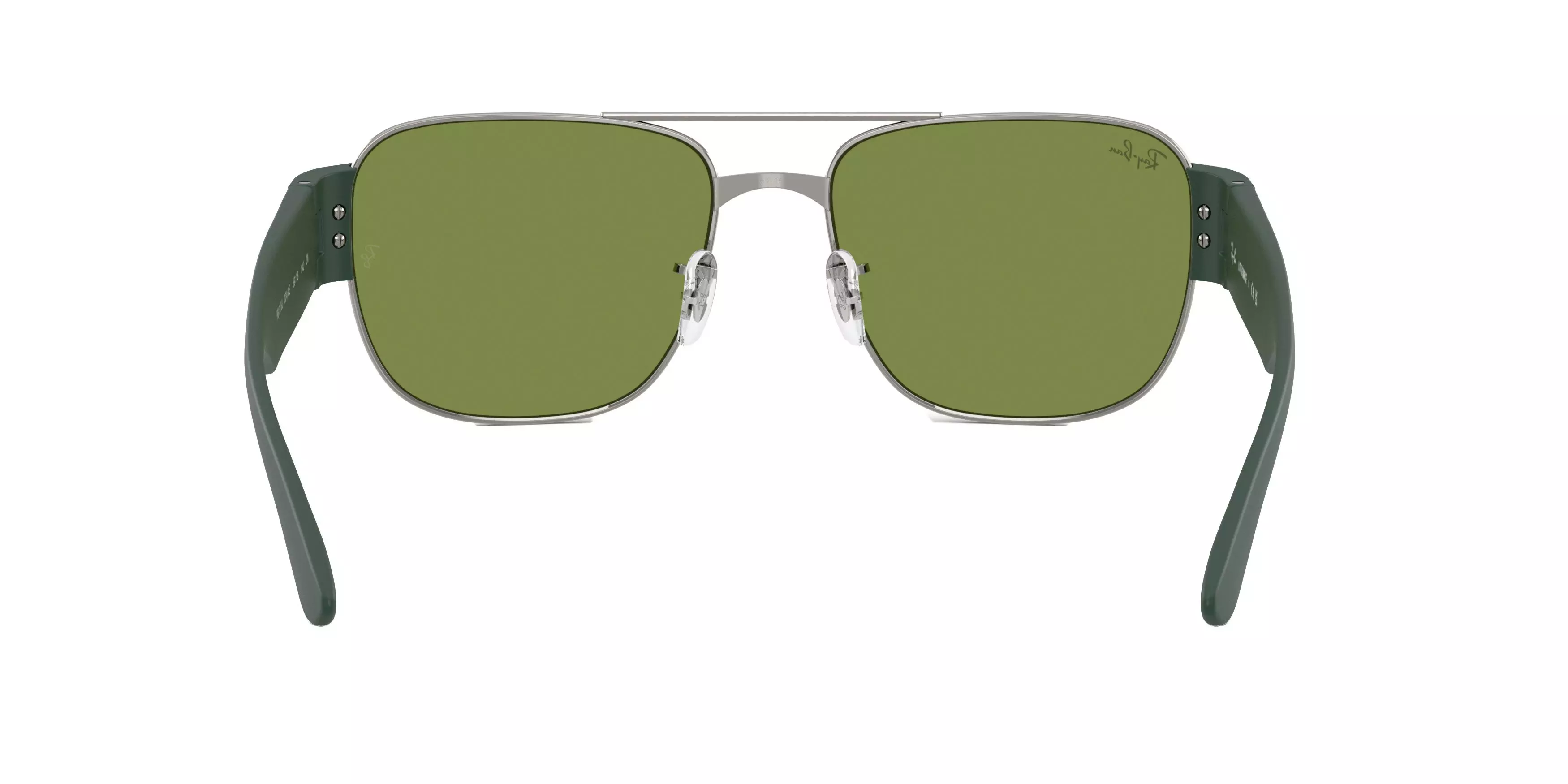 Ray-Ban RB3756 Green Sunglasses - Gunmetal - GREY/GREEN