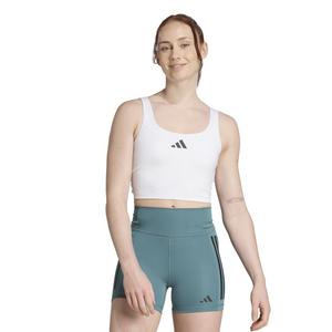 adidas Women's Power Light Support Bra Tank Top - White