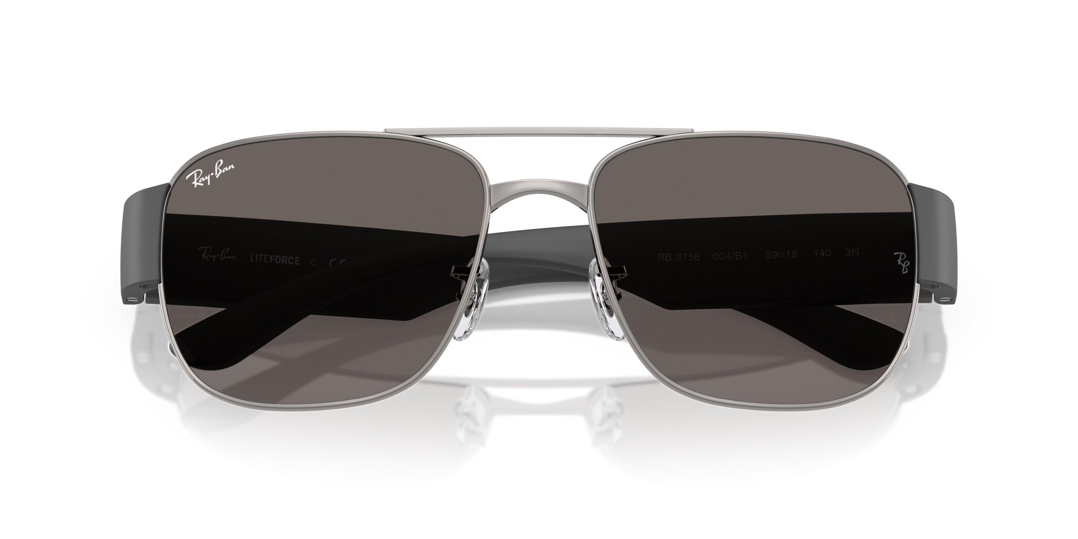 Ray-Ban RB3756 Dark Grey Sunglasses - Gunmetal - GREY Thumbnail View 5