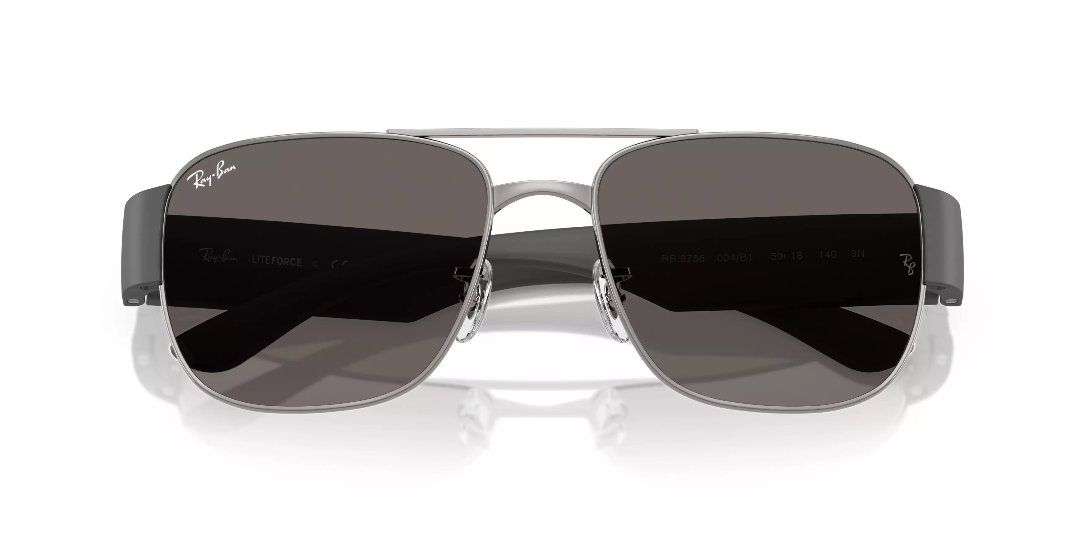 Ray-Ban RB3756 Dark Grey Sunglasses - Gunmetal - GREY