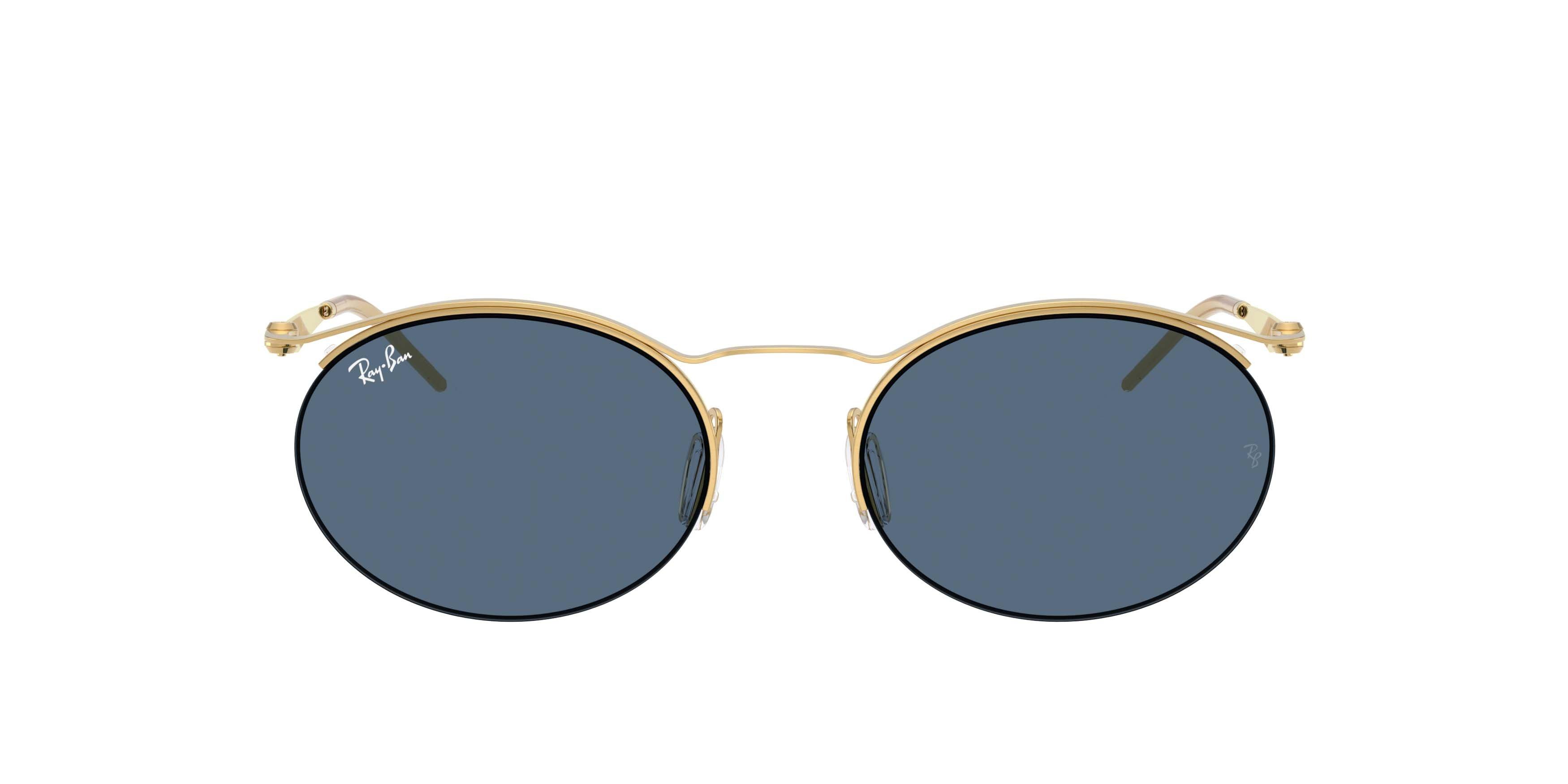 Ray-Ban RB8551 Blue Sunglasses - Polished Arista Gold - GOLD/ROYAL