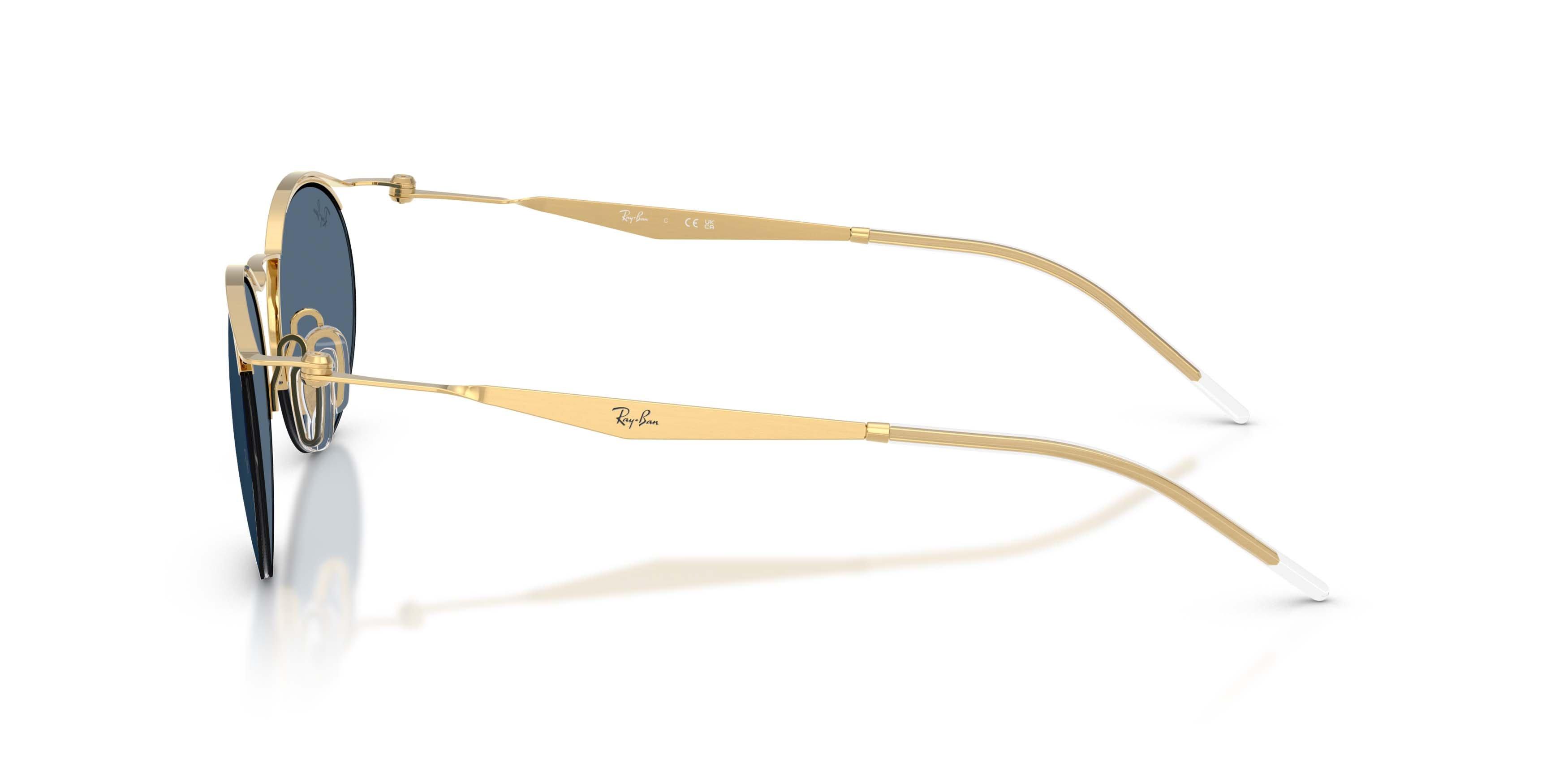 Ray-Ban RB8551 Blue Sunglasses - Polished Arista Gold - GOLD/ROYAL