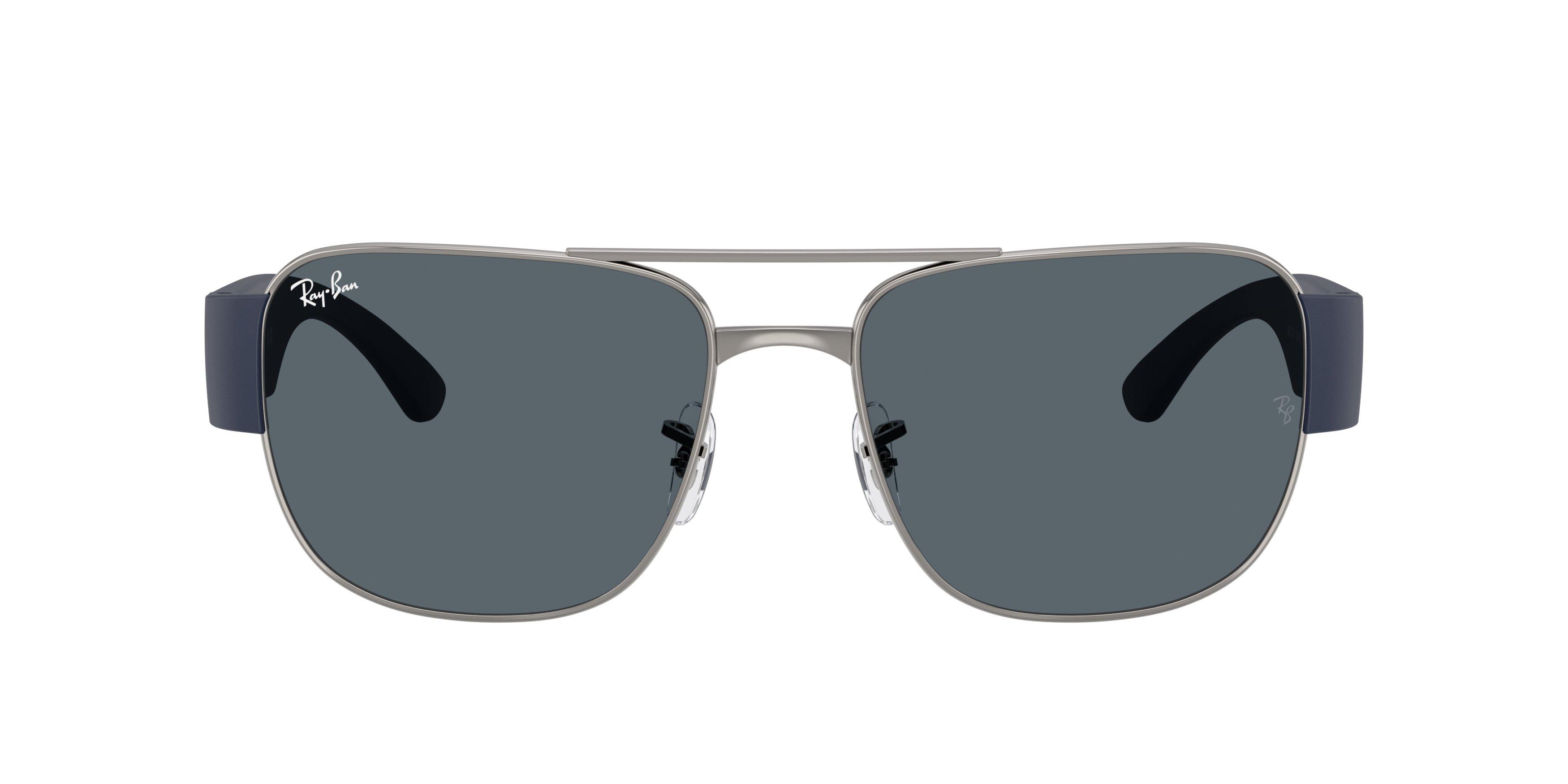 Ray-Ban RB3756 Blue Sunglasses - Gunmetal - GREY Thumbnail View 3