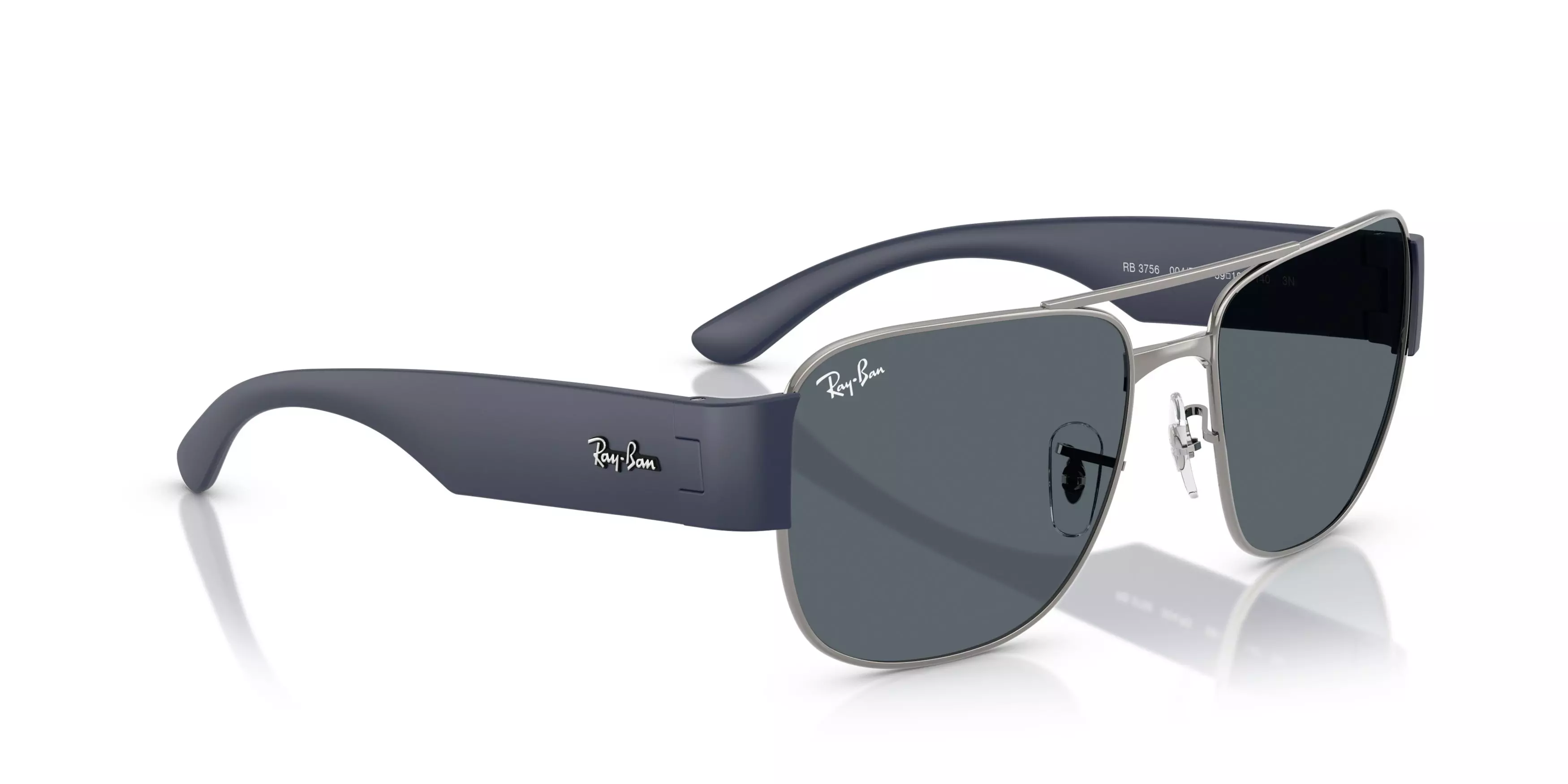 Ray-Ban RB3756 Blue Sunglasses - Gunmetal - GREY