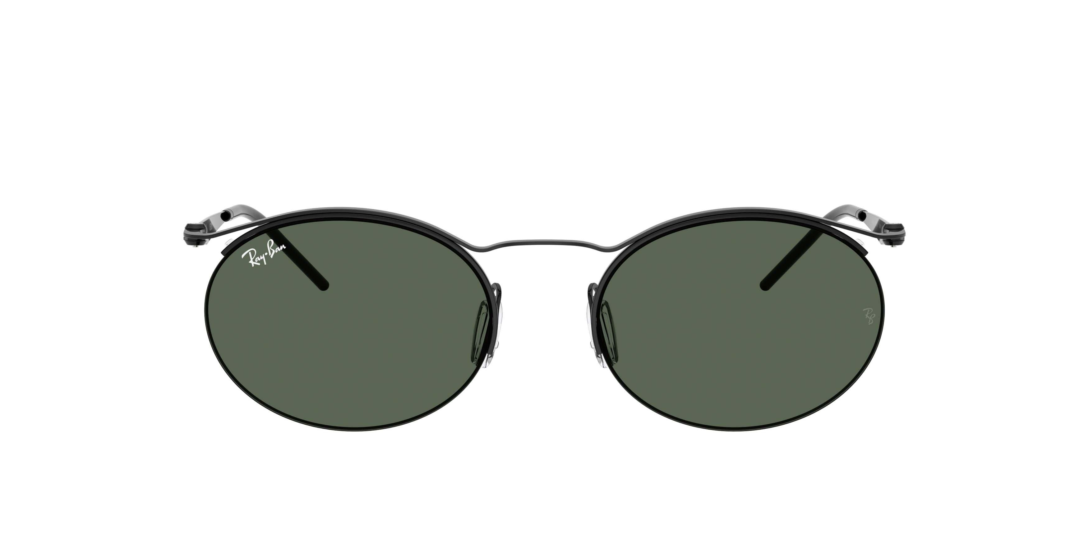 Ray-Ban RB8551 Dark Green Sunglasses - Black - DK GREY