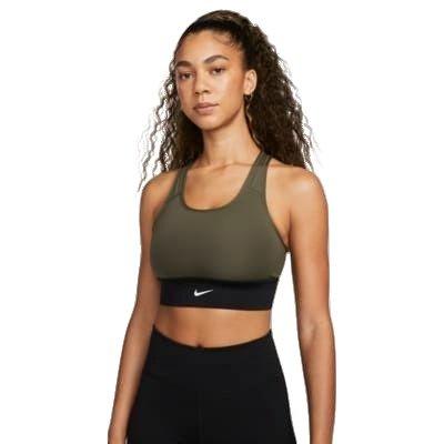 Womens Nike Dri-FIT Swoosh Longline Bras