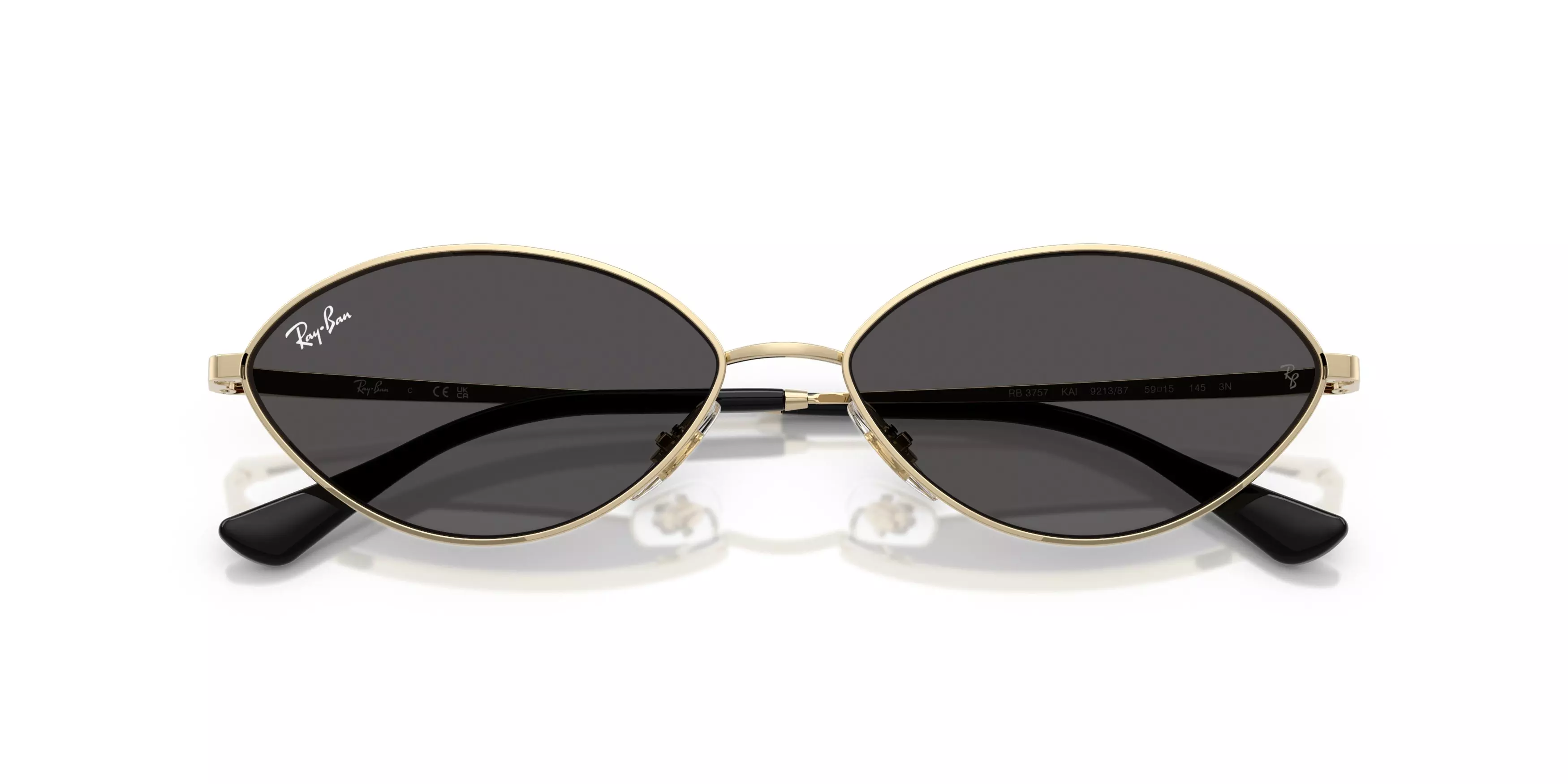 Ray-Ban Kai Grey Sunglasses - Gold - GOLD/GREY