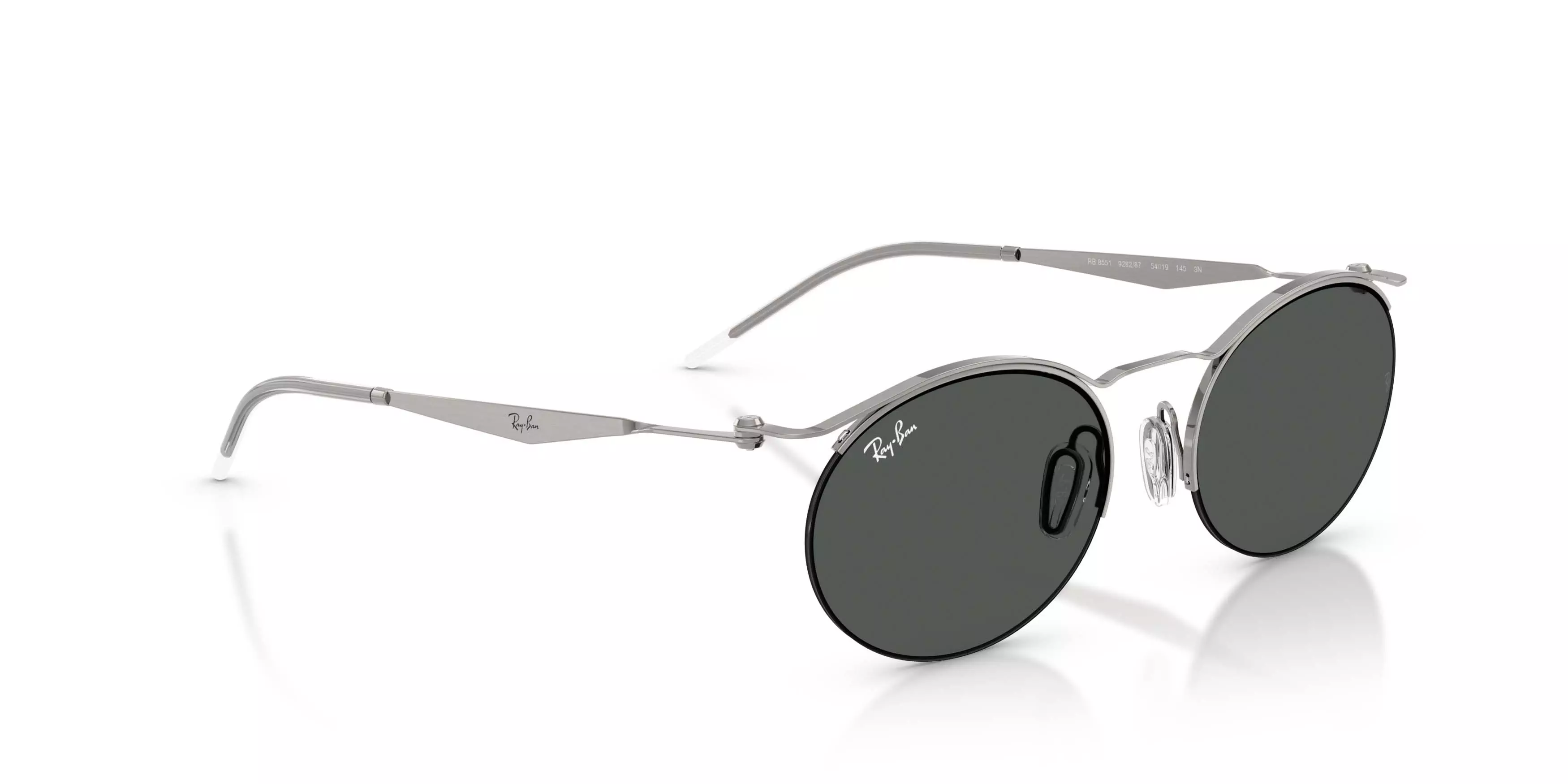 Ray-Ban RB8551 Dark Grey Sunglasses - Gunmetal - DARK GREY