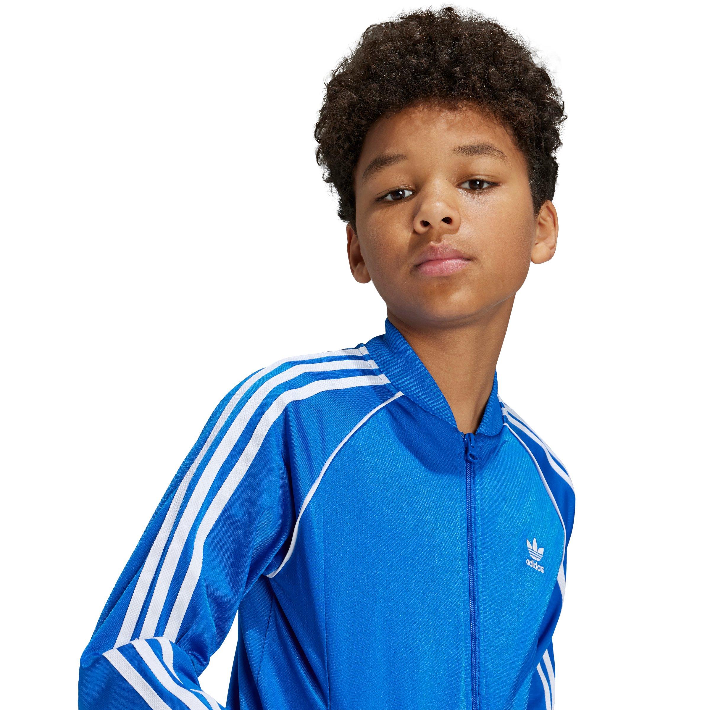adidas Originals Adicolor SST Track Big Kids' Blue Top