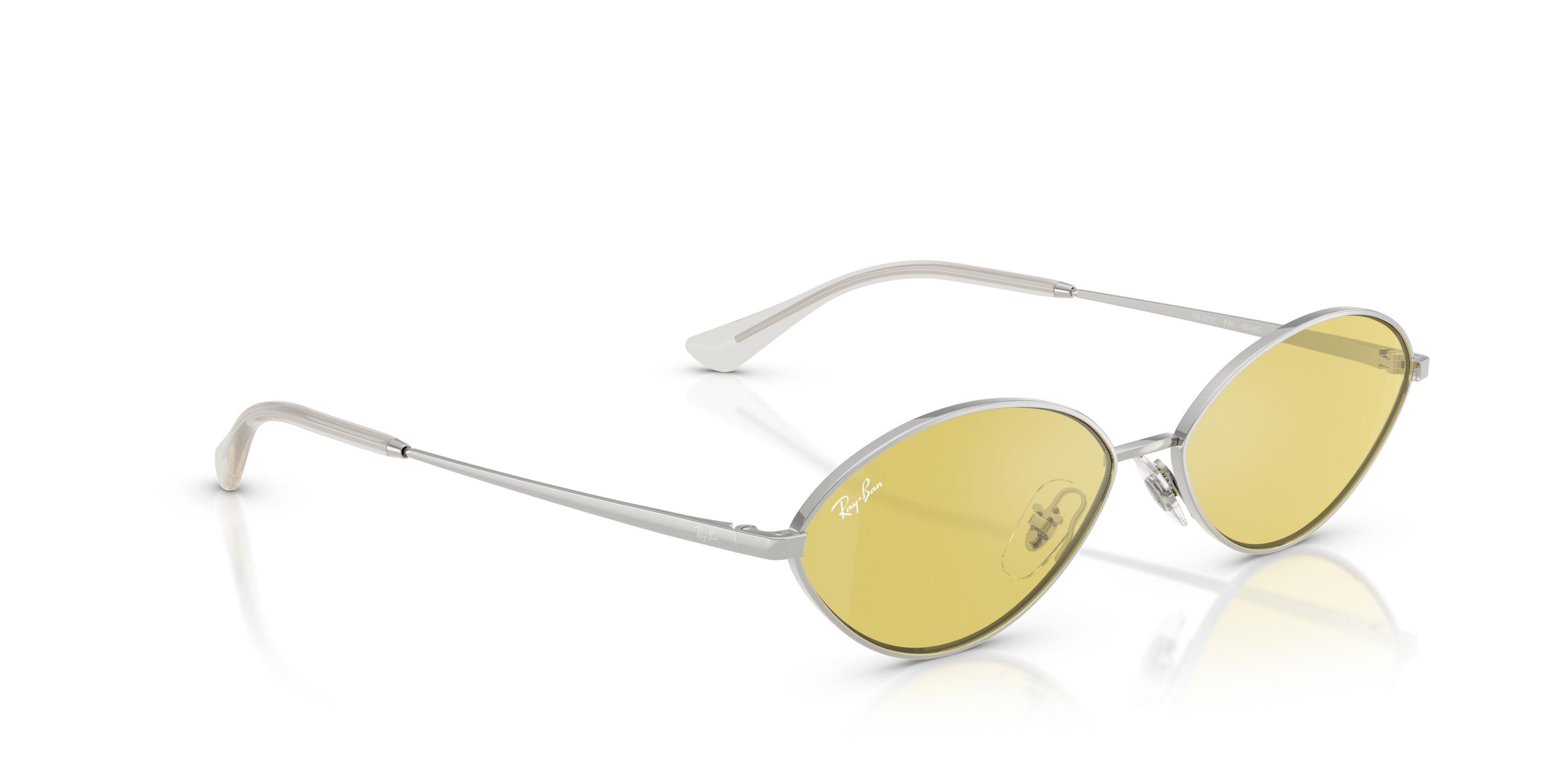 Ray-Ban Kai Gold Sunglasses - Silver - SILVER/GOLD Thumbnail View 4