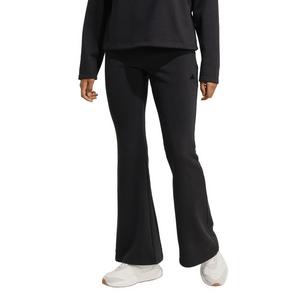 adidas Women's Seasonal Essentials French Terry Flared Pants - Black