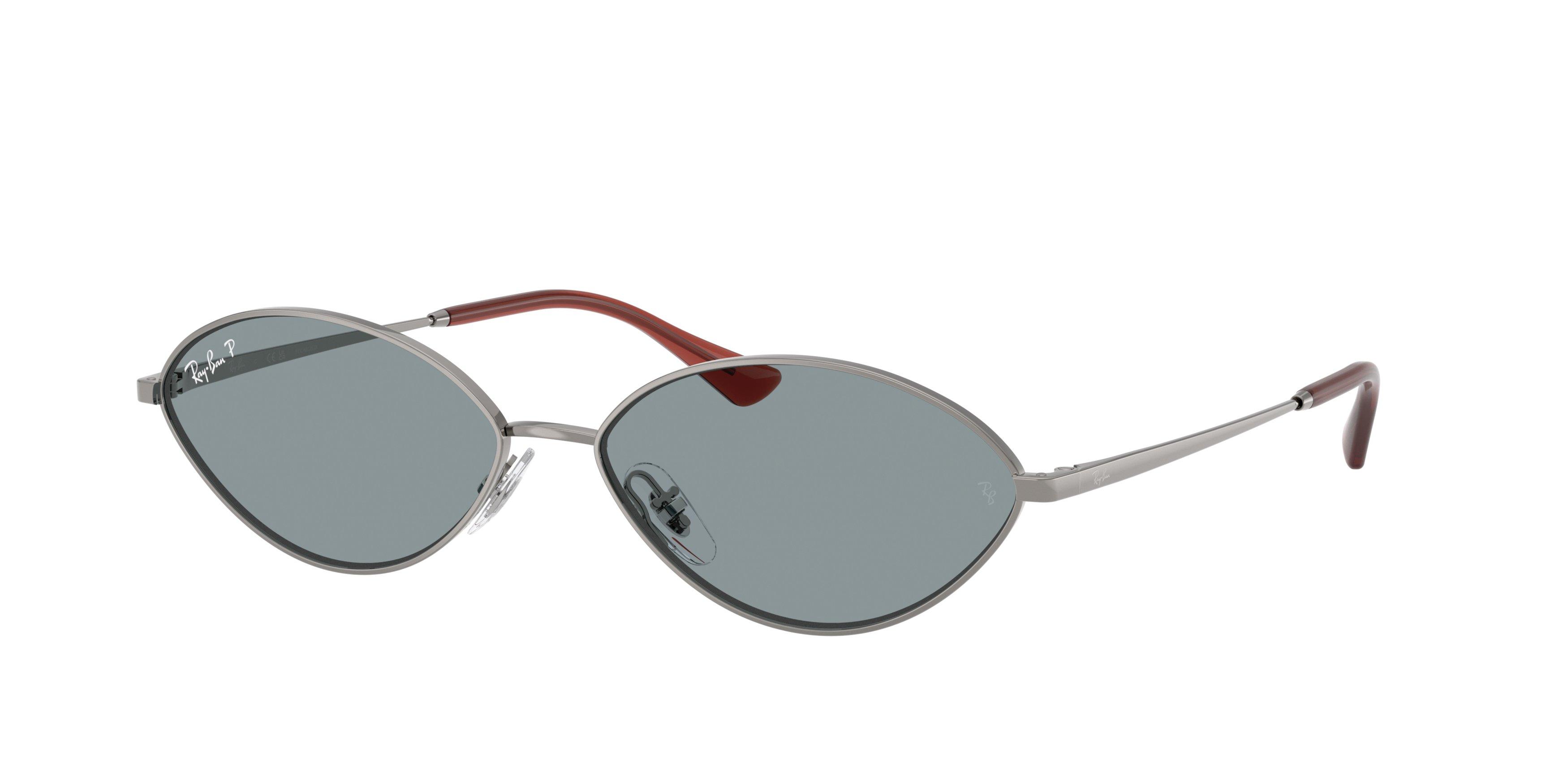 Ray-Ban Kai Blue Sunglasses - Grey - GREY/BLUE Thumbnail View 1
