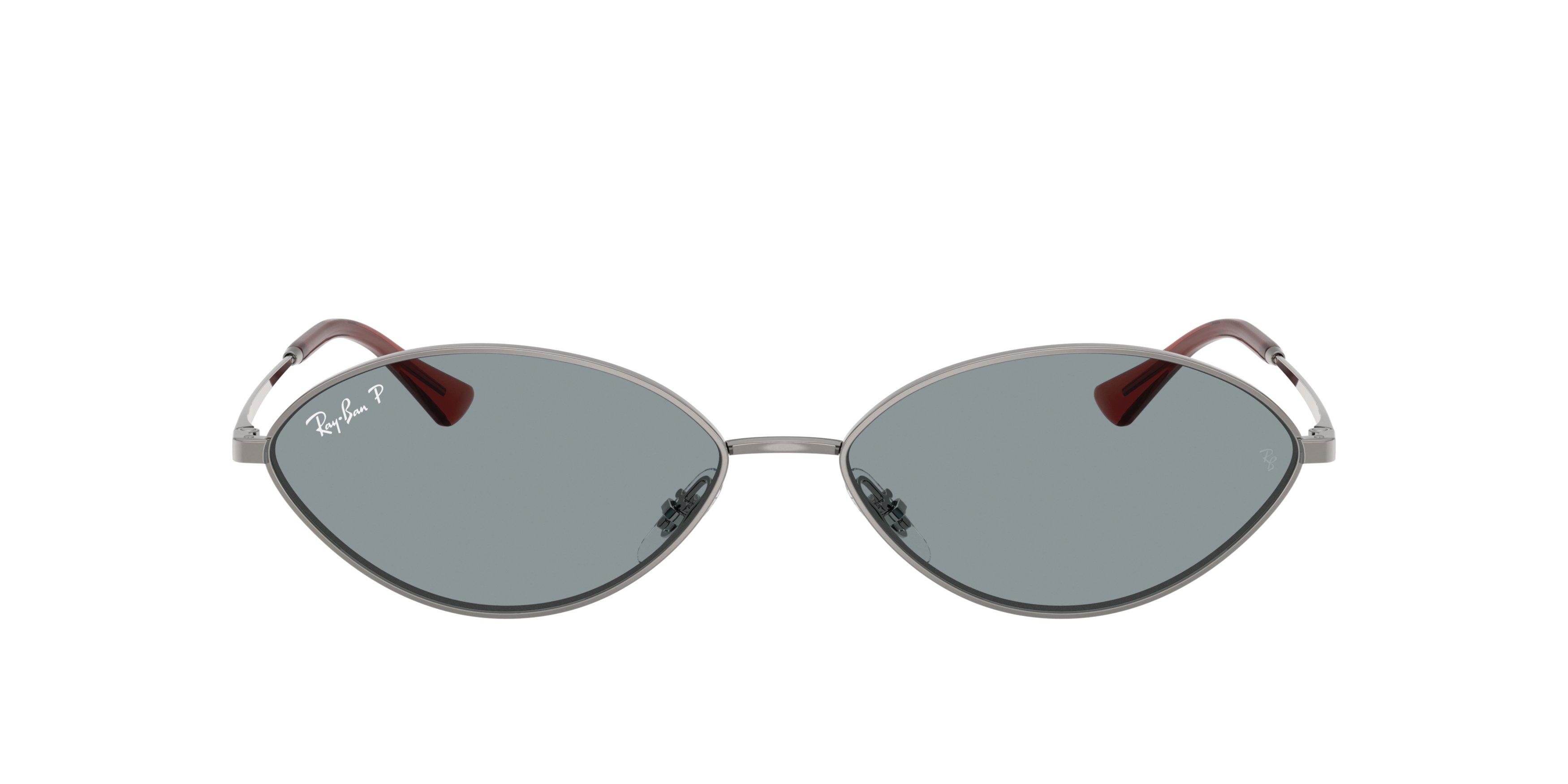 Ray-Ban Kai Blue Sunglasses - Grey - GREY/BLUE Thumbnail View 3