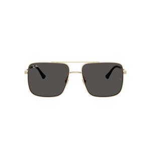 Ray-Ban Ari Bio-Based Dark Grey Sunglasses - Pale Gold - GOLD/DARK GREY
