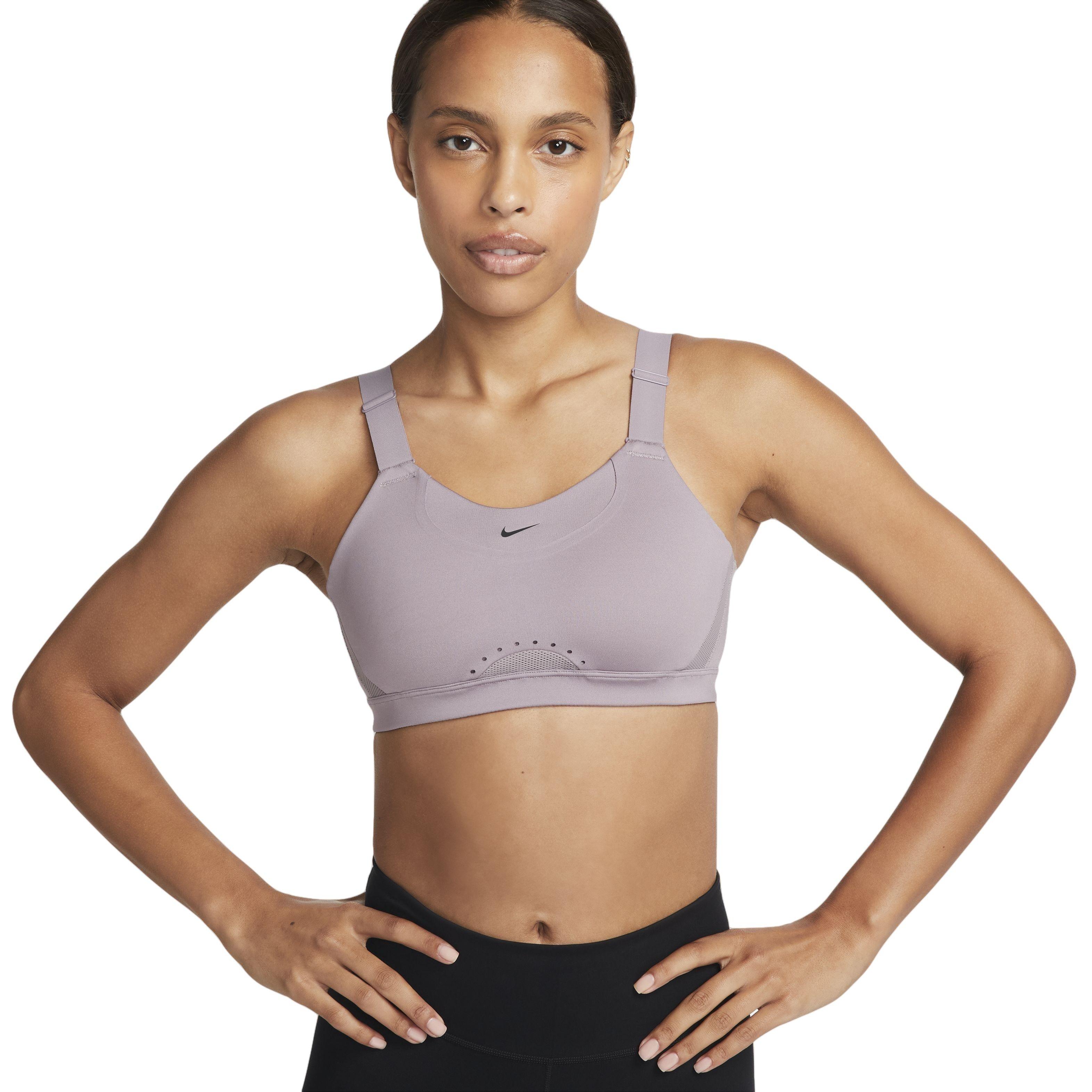 Nike Women's Alpha High-Support Padded Adjustable Sports Bra - PURPLE Thumbnail View 1