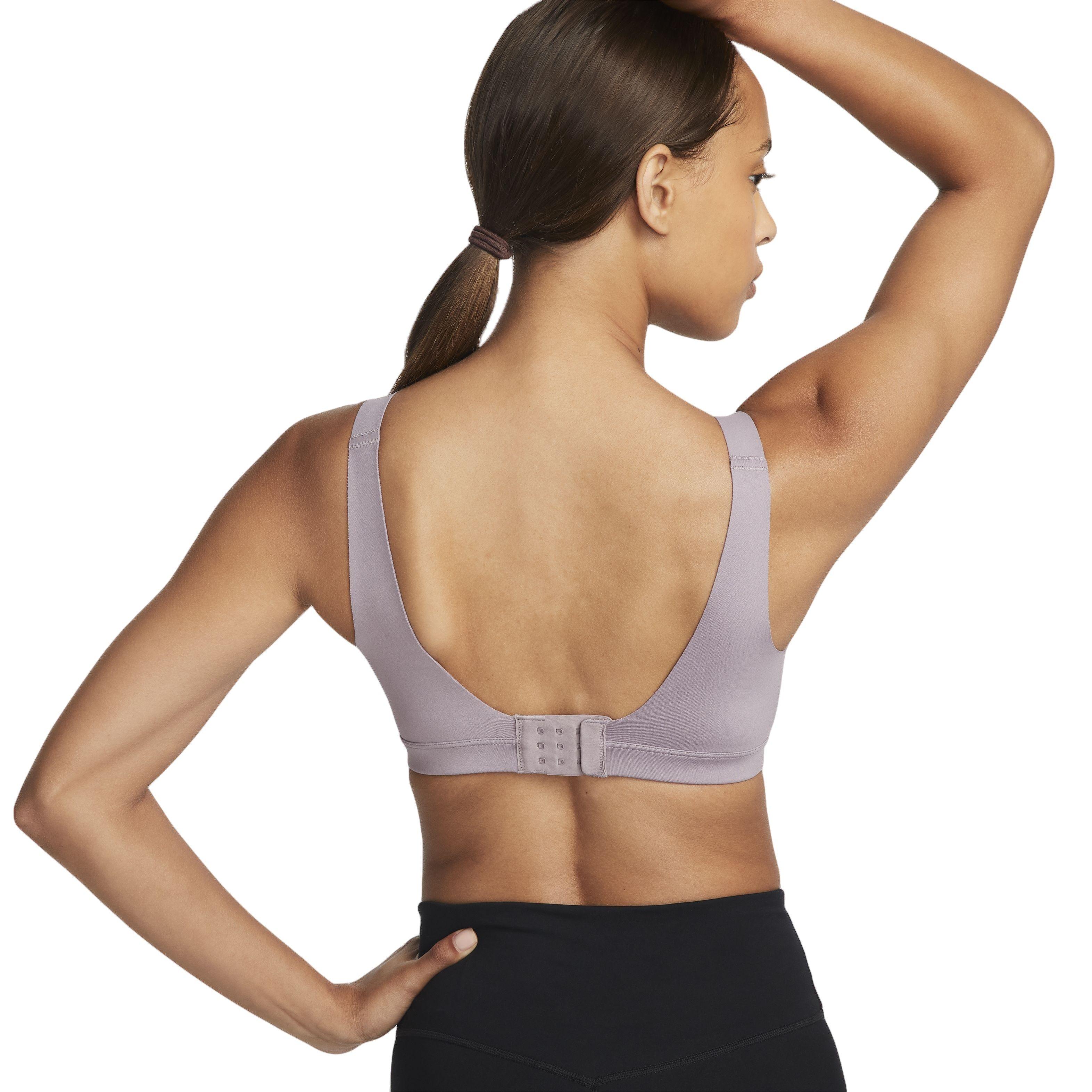 Nike Women's Alpha High-Support Padded Adjustable Sports Bra - PURPLE Thumbnail View 2