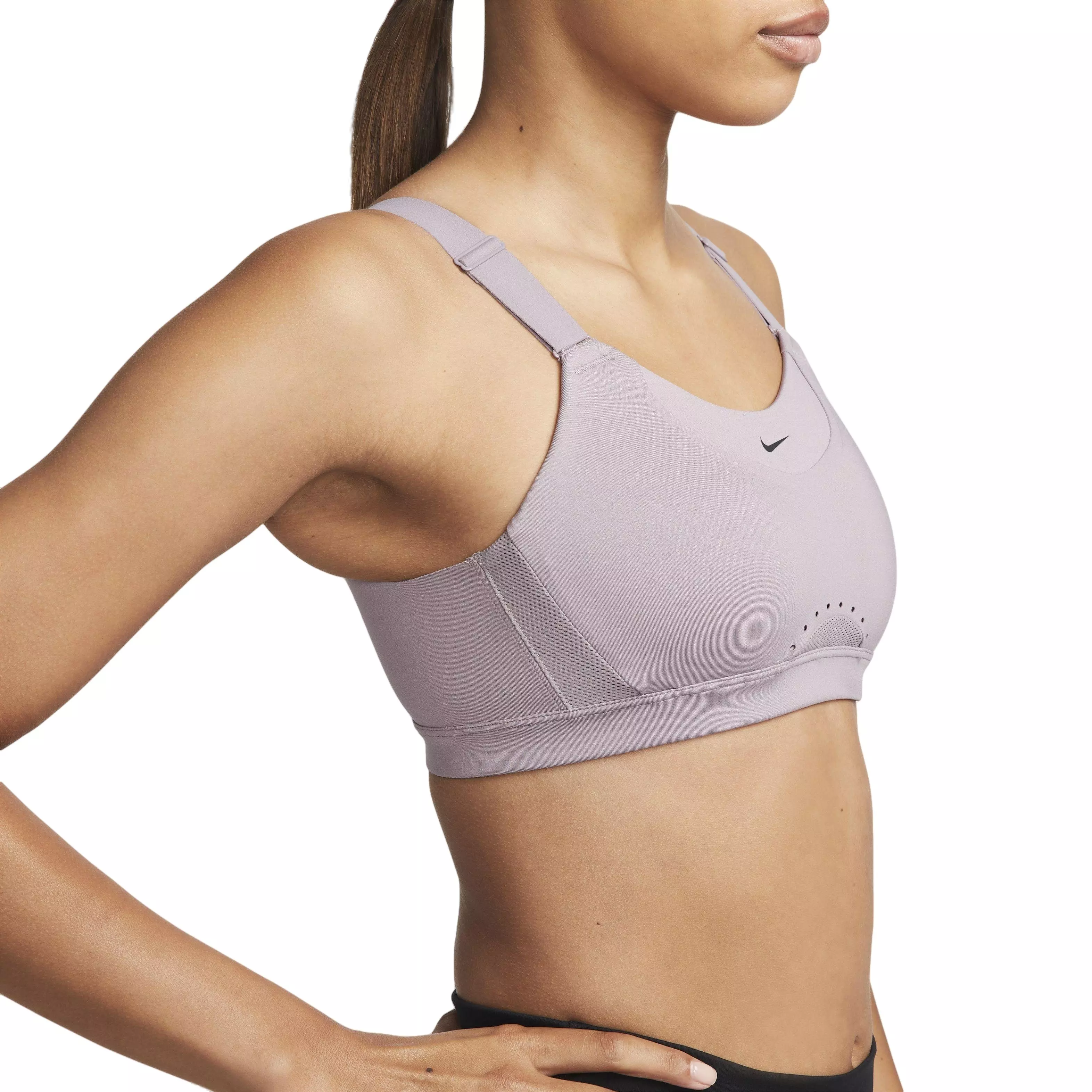 Nike Women's Alpha High-Support Padded Adjustable Sports Bra - PURPLE