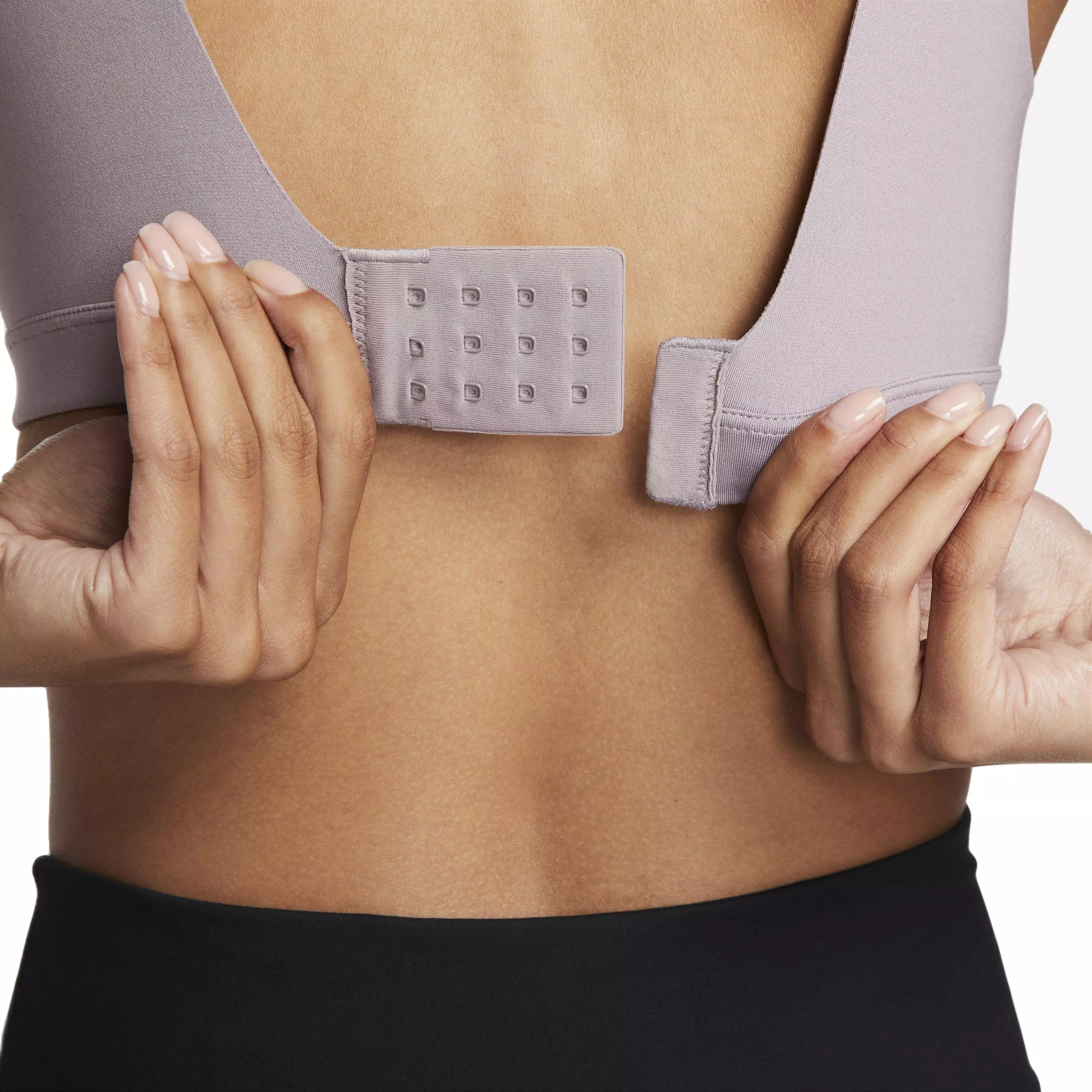 Nike Women's Alpha High-Support Padded Adjustable Sports Bra - PURPLE