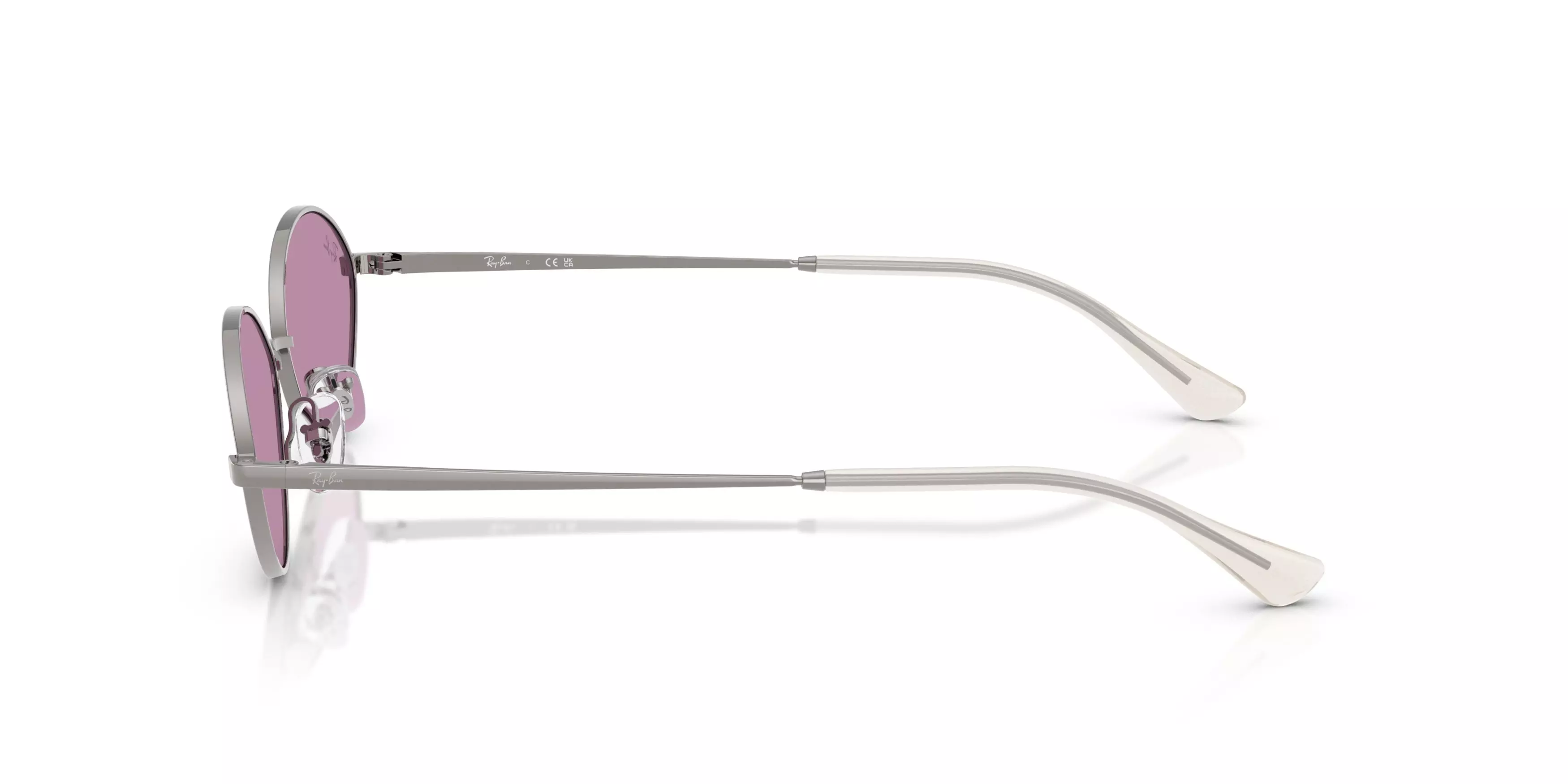 Ray-Ban Kai Purple Sunglasses - Grey - GREY/PURPLE