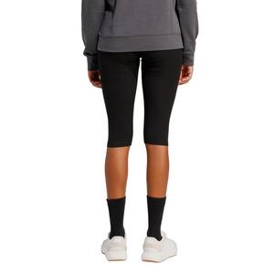 adidas Women's Seasonal Essentials Ribbed Capri Leggings - Black