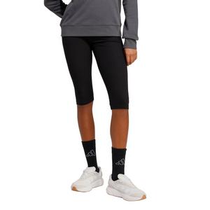adidas Women's Seasonal Essentials Ribbed Capri Leggings - Black
