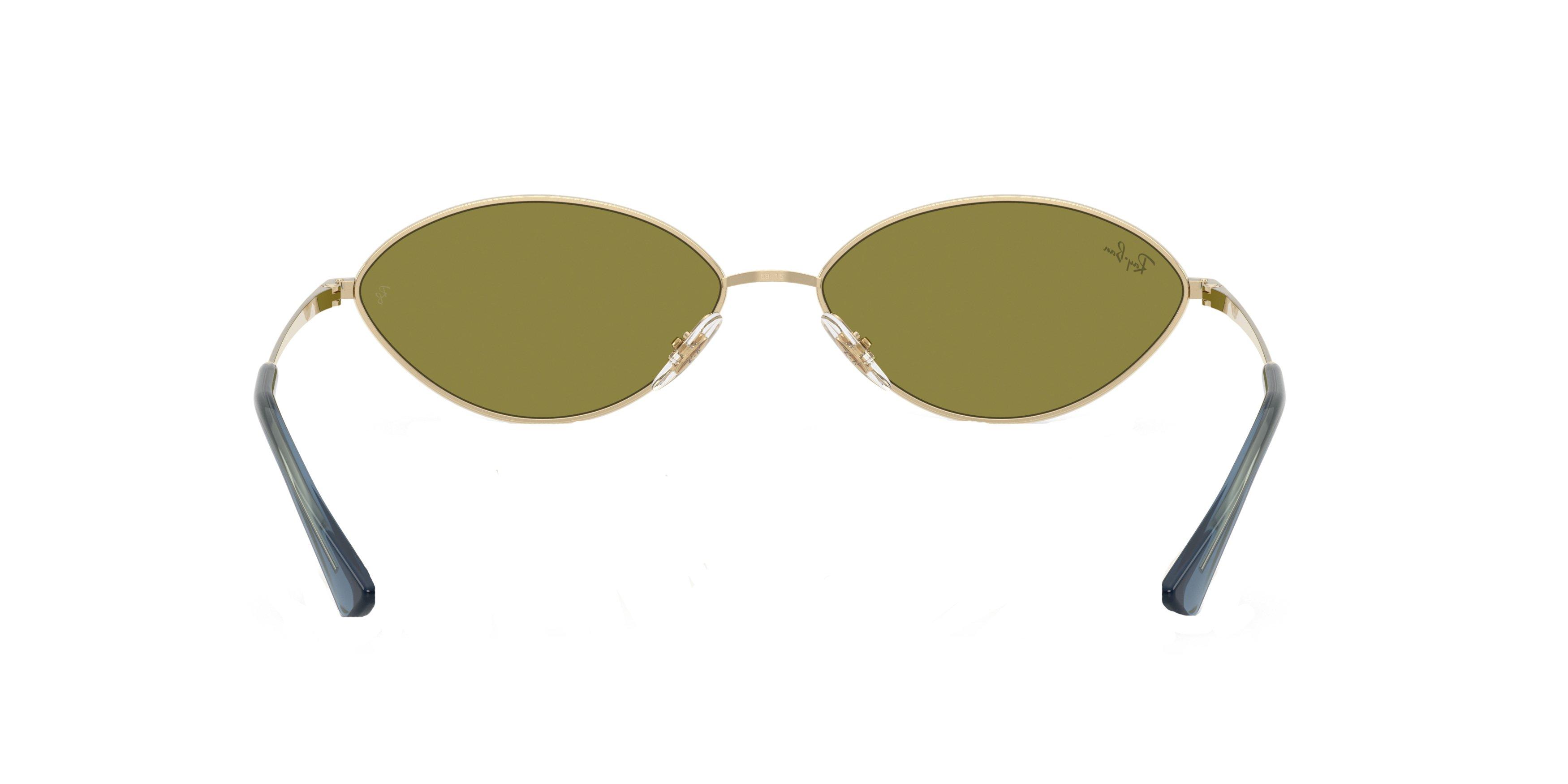 Ray-Ban Kai Green Sunglasses - Gold - GOLD/GREEN Thumbnail View 2