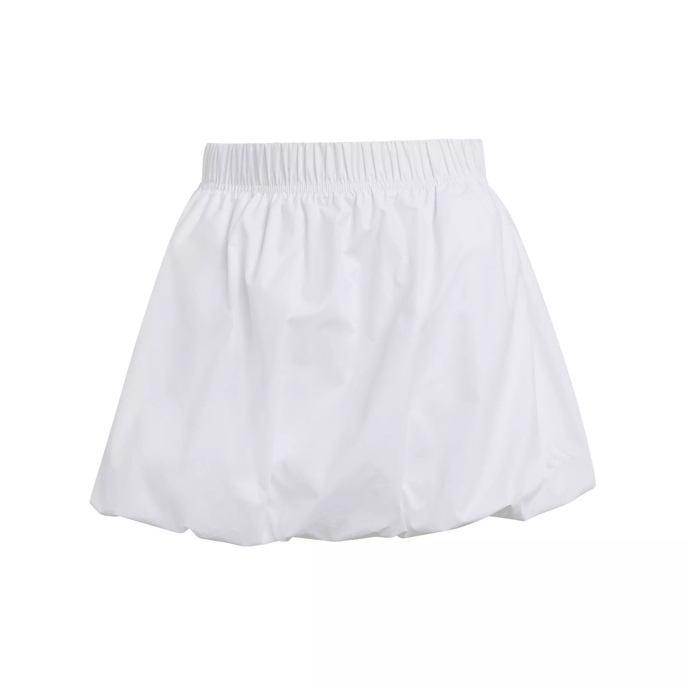 adidas Women's Seasonal Essentials Woven Bubble Skirt - White - WHITE
