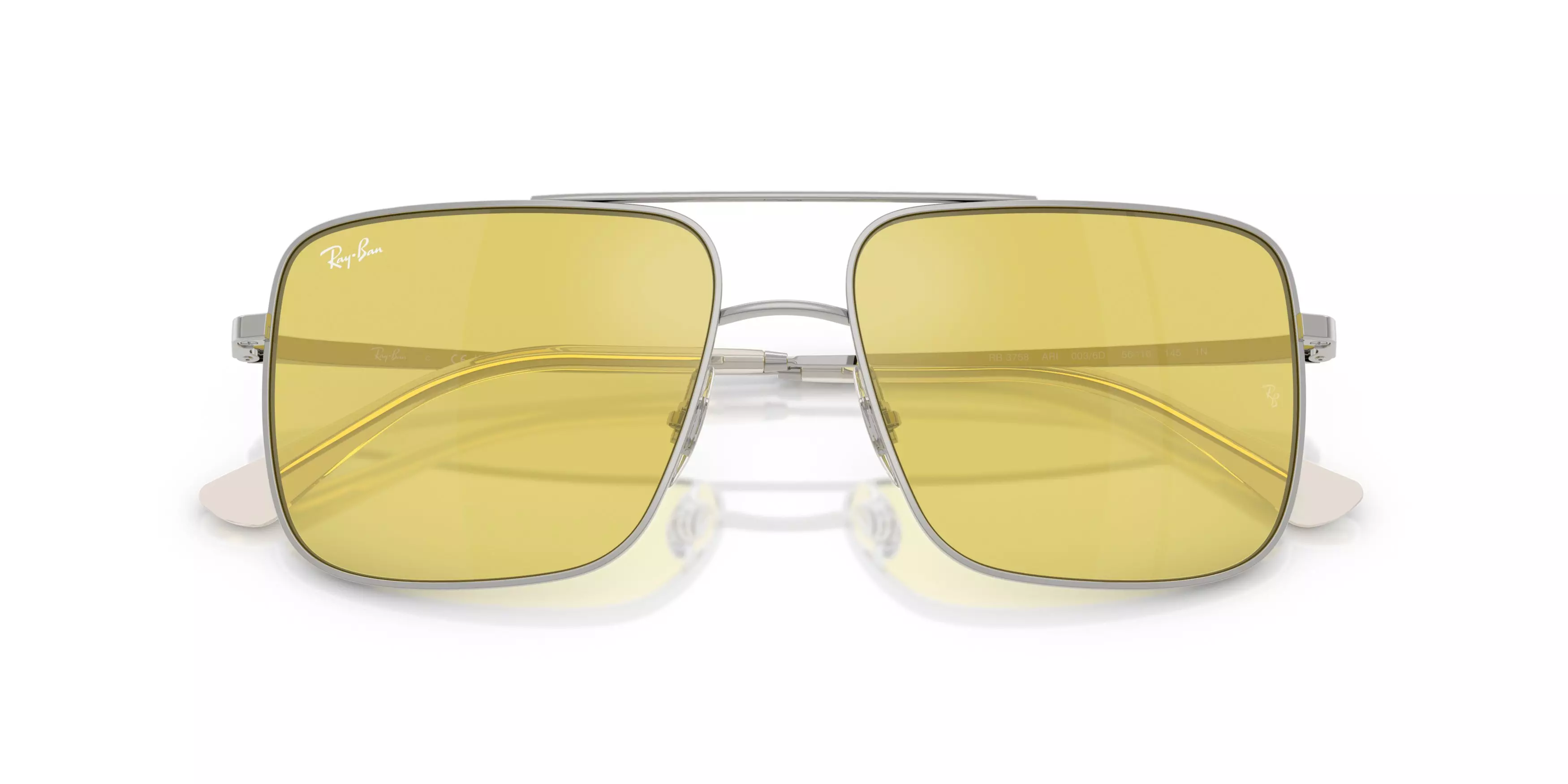 Ray-Ban Ari Gold Mirrored Sunglasses - Silver - SILVER