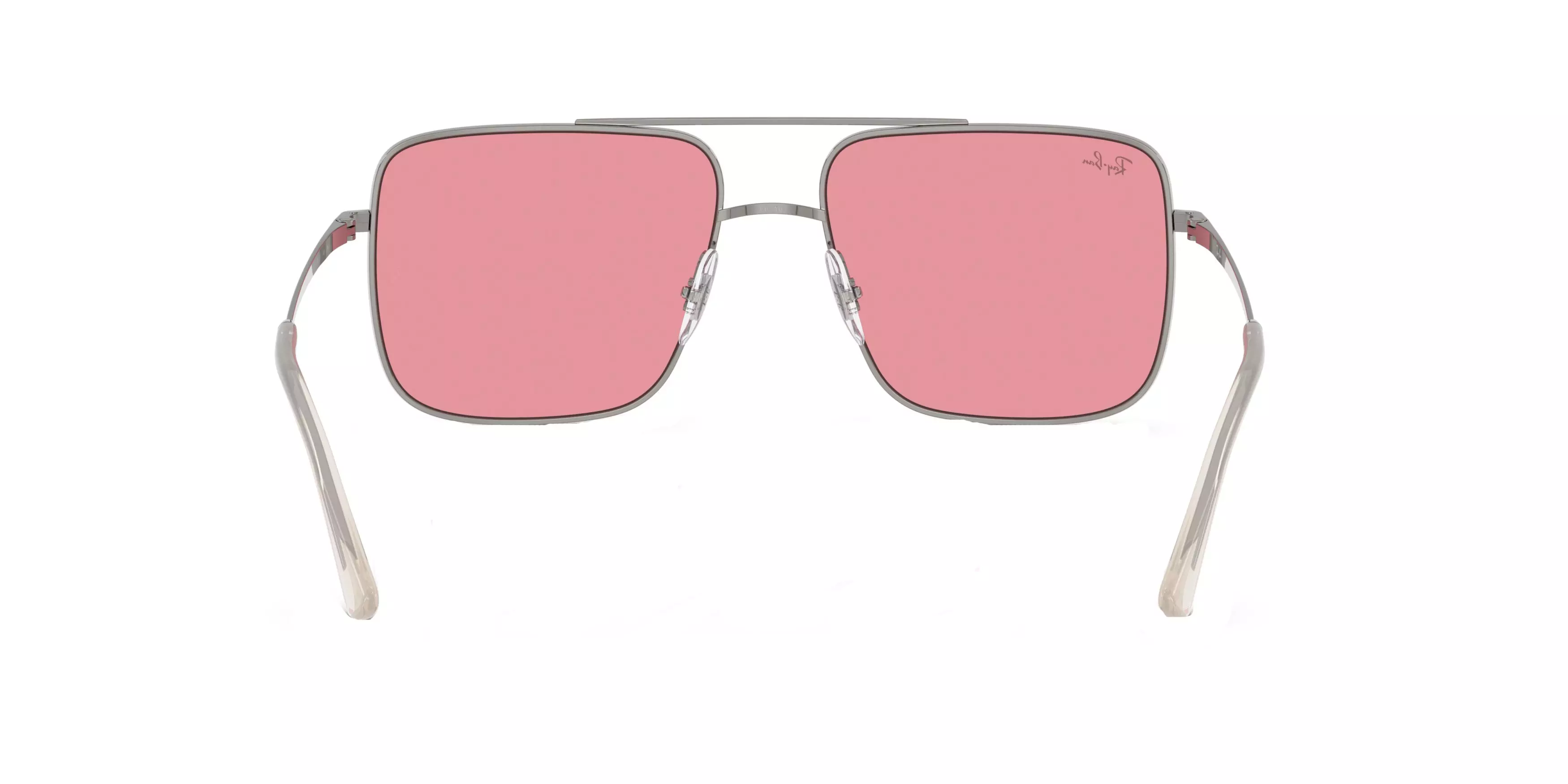 Ray-Ban Ari Rose Sunglasses - Silver - GREY/PINK