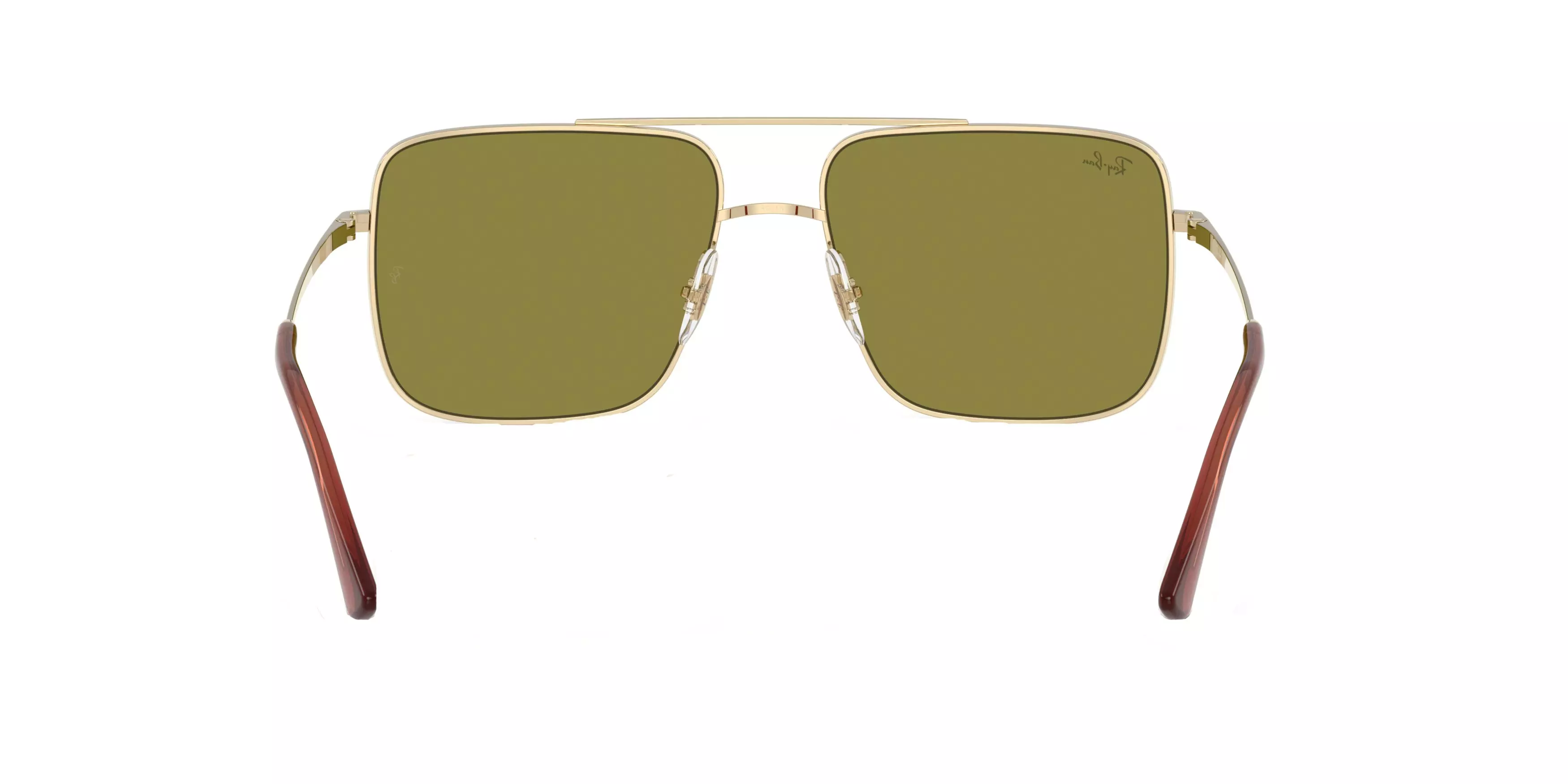 Ray-Ban Ari Green Sunglasses - Gold - GOLD/GREEN