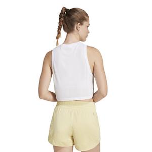 adidas Women's Train Essentials Boxy Workout Tank Top - White