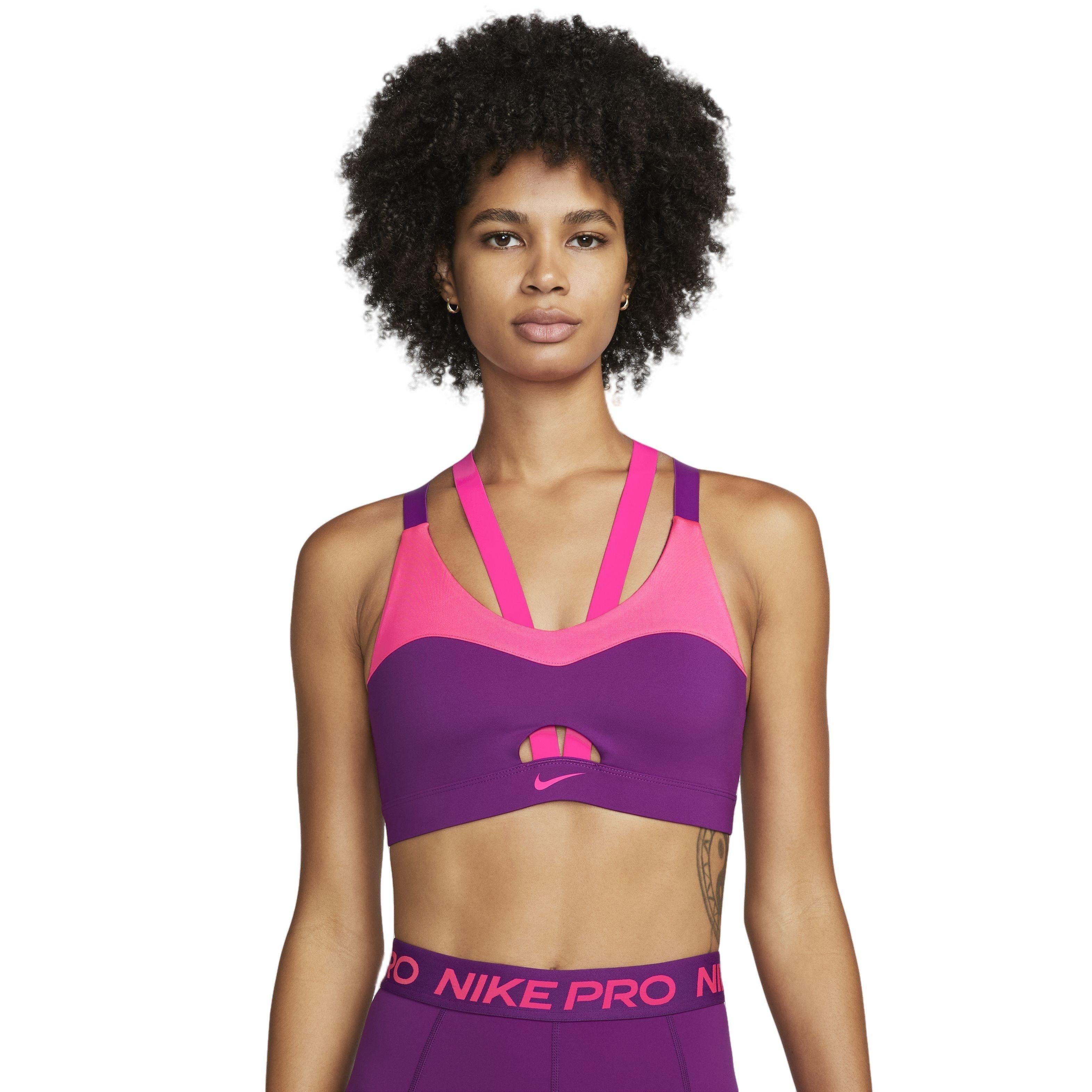 Nike Women's Indy Light-Support Padded Strappy Cutout Sports Bra