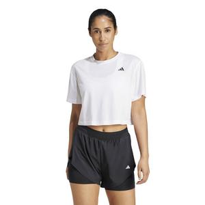 adidas Women's Train Essentials Boxy Workout T-Shirt - White