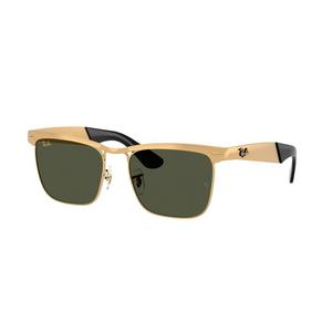 Ray-Ban Wayfarer Deluxe Green Sunglasses - Polished Gold