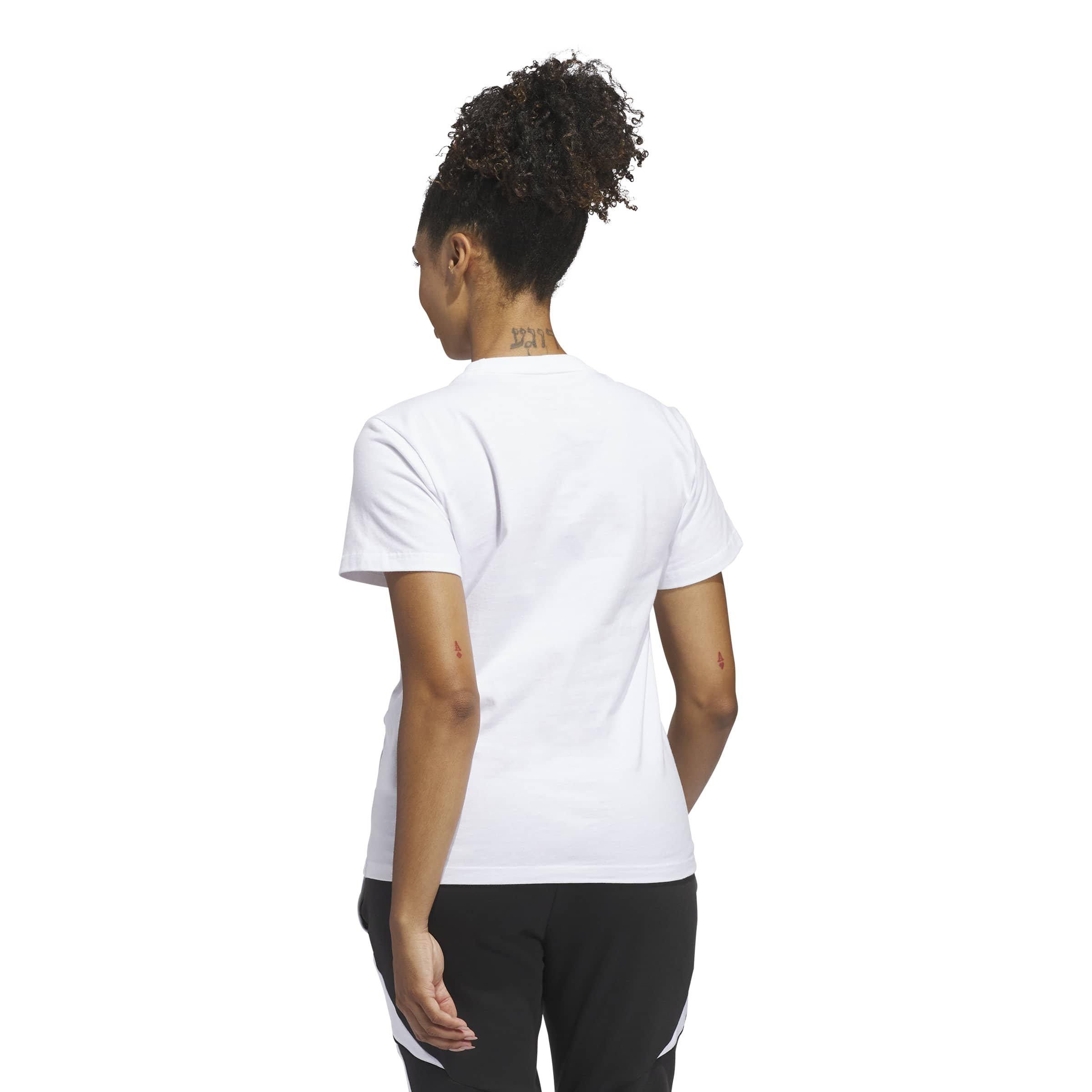 adidas Women's World Cup 26 Argentina Home Graphic Tee - White - WHITE Thumbnail View 2