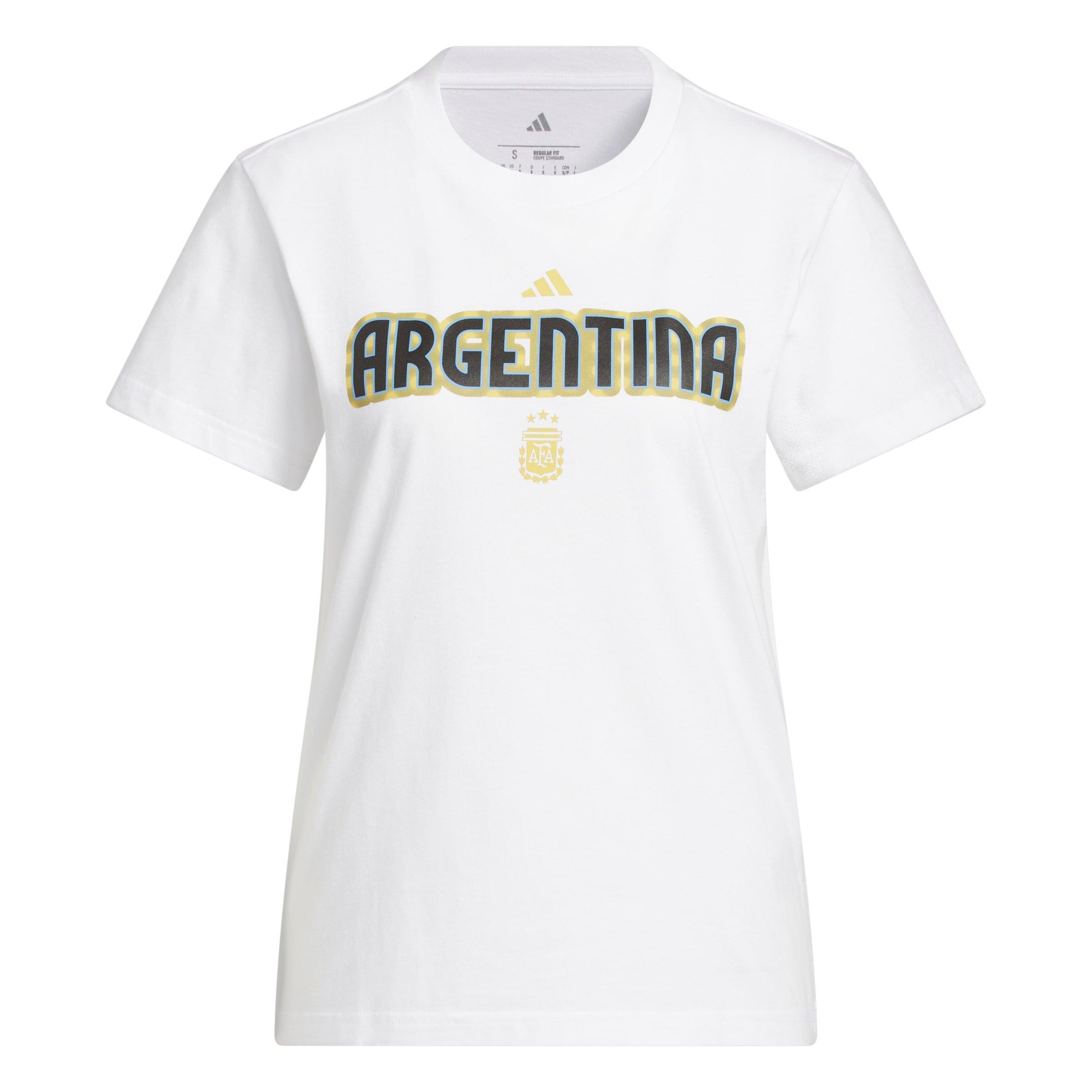 adidas Women's World Cup 26 Argentina Home Graphic Tee - White - WHITE Thumbnail View 6