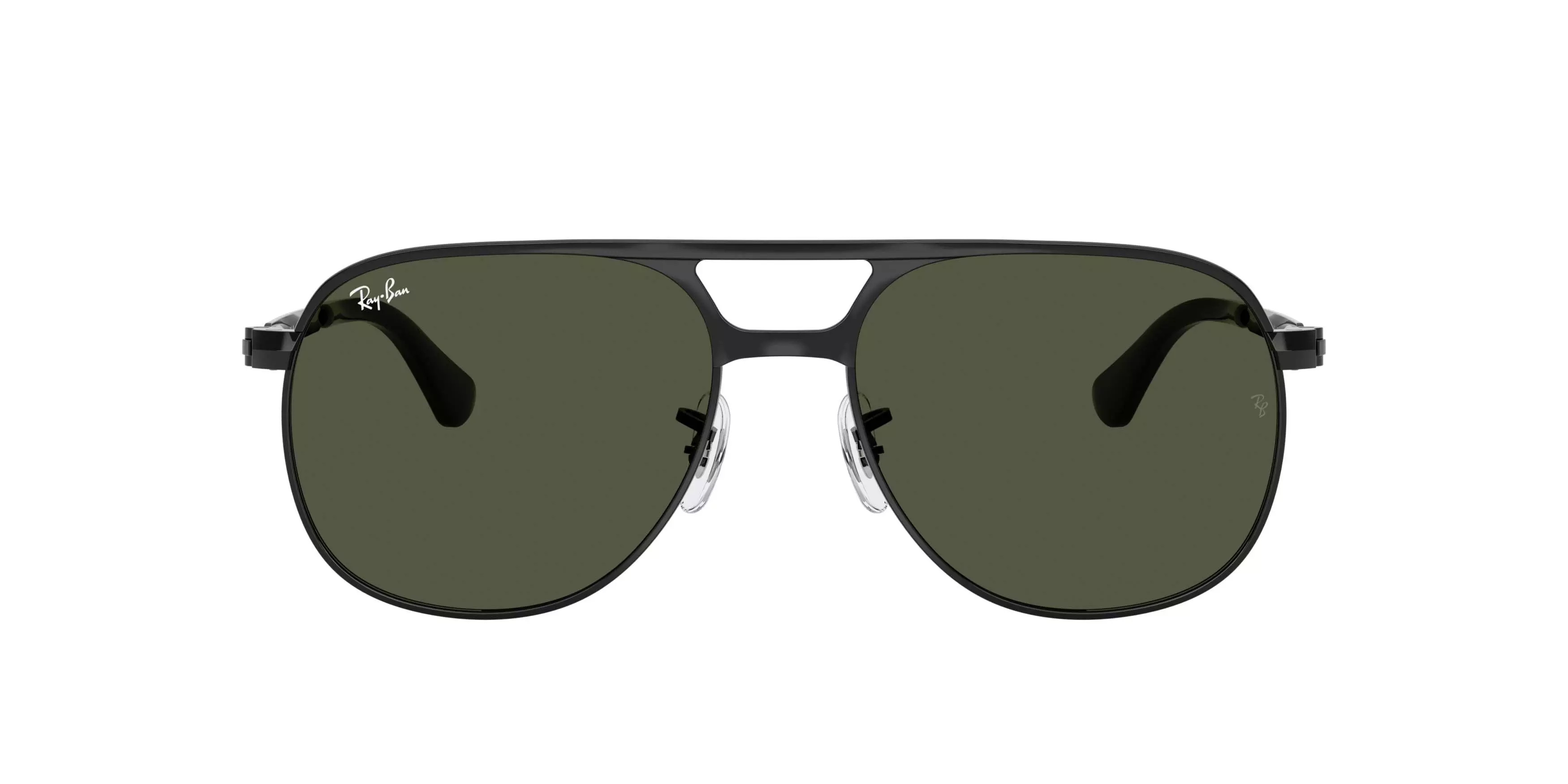 Ray-Ban Bill Max Green Sunglasses - Black - BLACK/GREEN