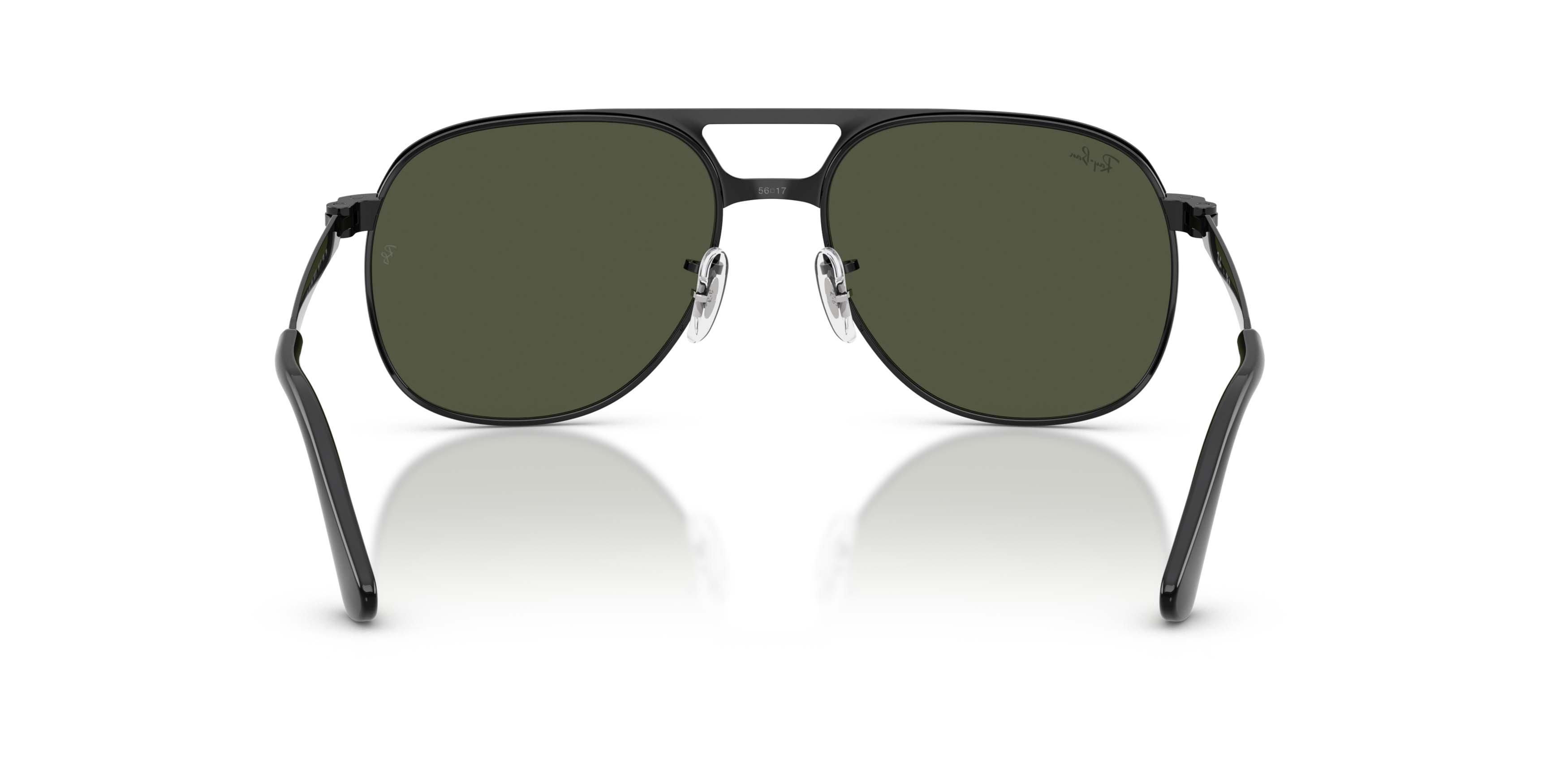Ray-Ban Bill Max Green Sunglasses - Black - BLACK/GREEN