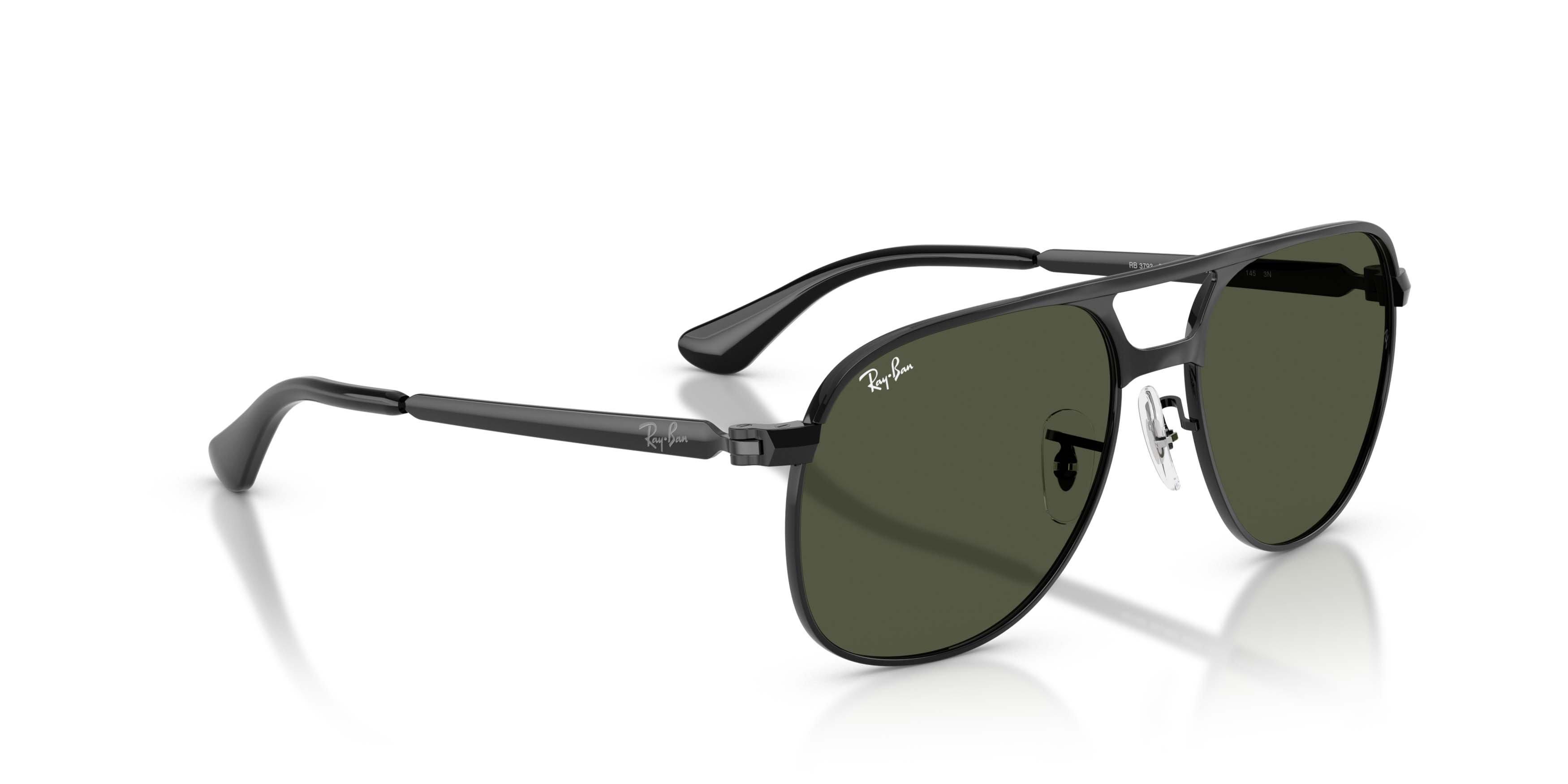 Ray-Ban Bill Max Green Sunglasses - Black - BLACK/GREEN