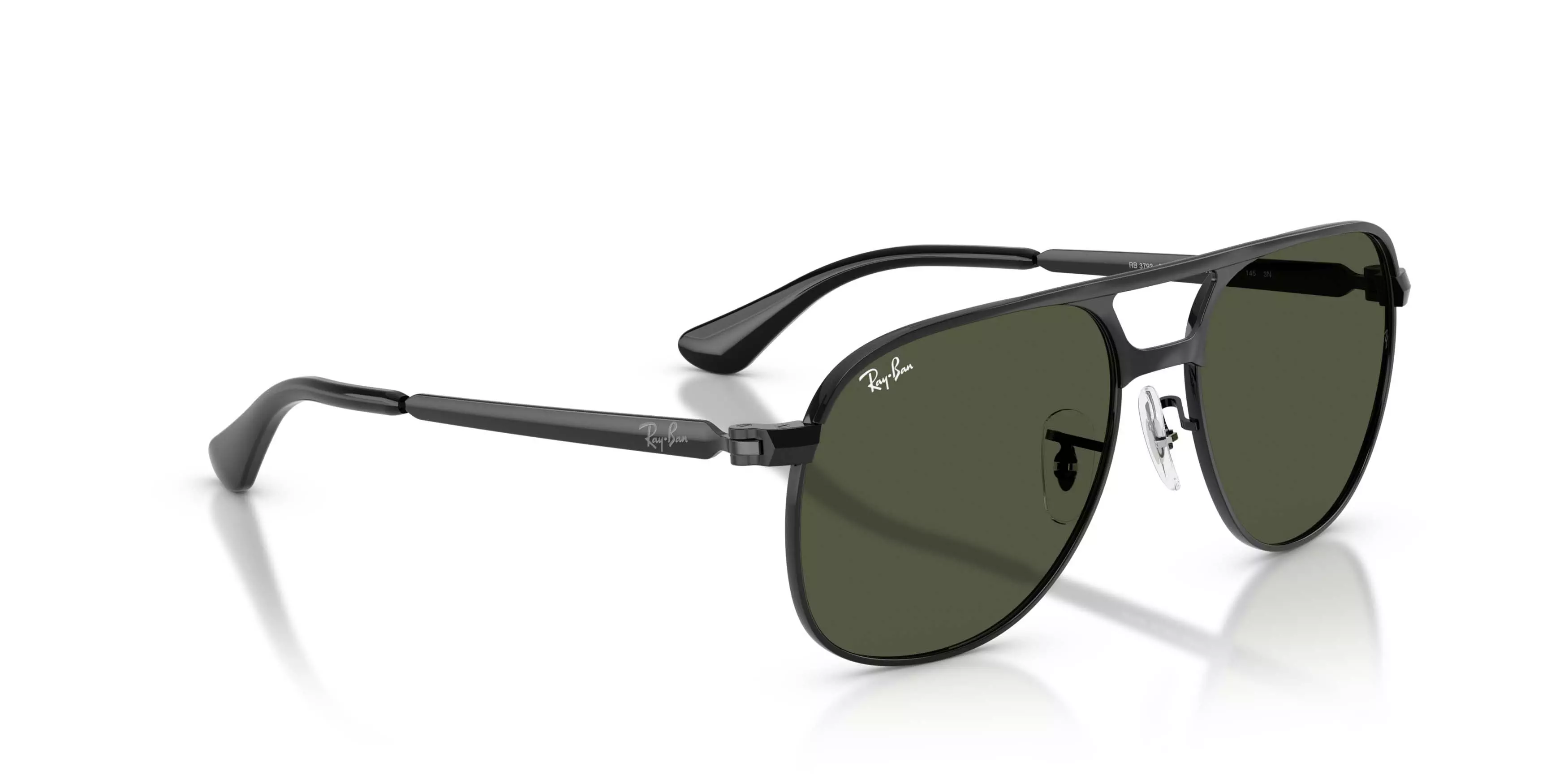 Ray-Ban Bill Max Green Sunglasses - Black - BLACK/GREEN