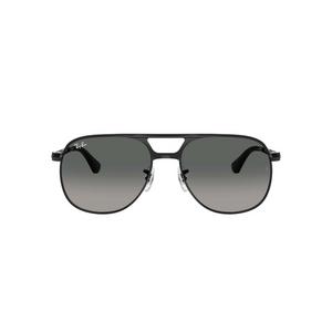 Ray-Ban Bill Max Light Grey Gradient Dark Grey Sunglasses - Black - BLACK/GREY