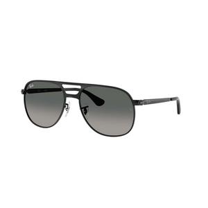 Ray-Ban Bill Max Light Grey Gradient Dark Grey Sunglasses - Black - BLACK/GREY