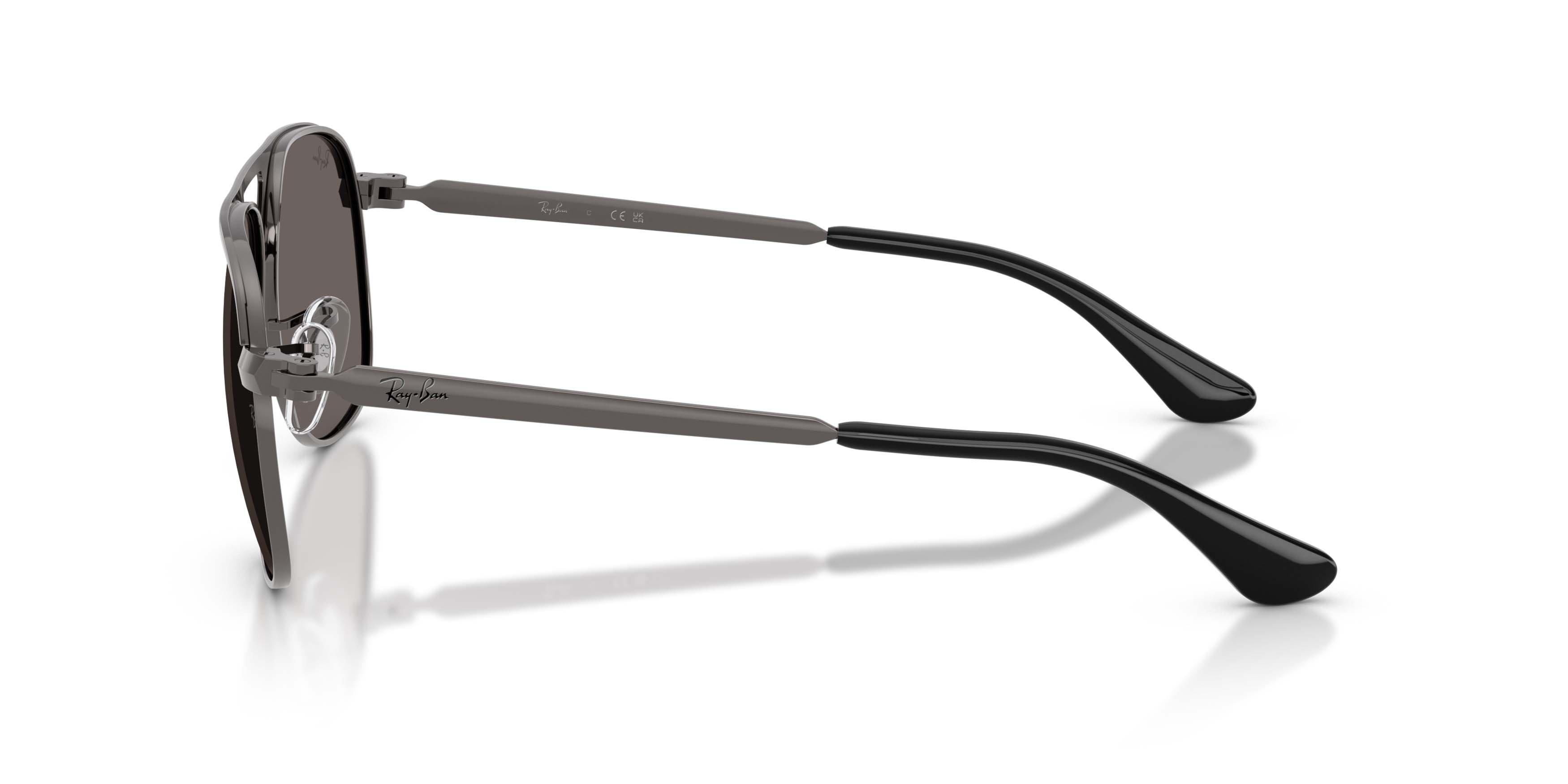 Ray-Ban Bill Max Dark Grey Sunglasses - Gunmetal - DK GREY