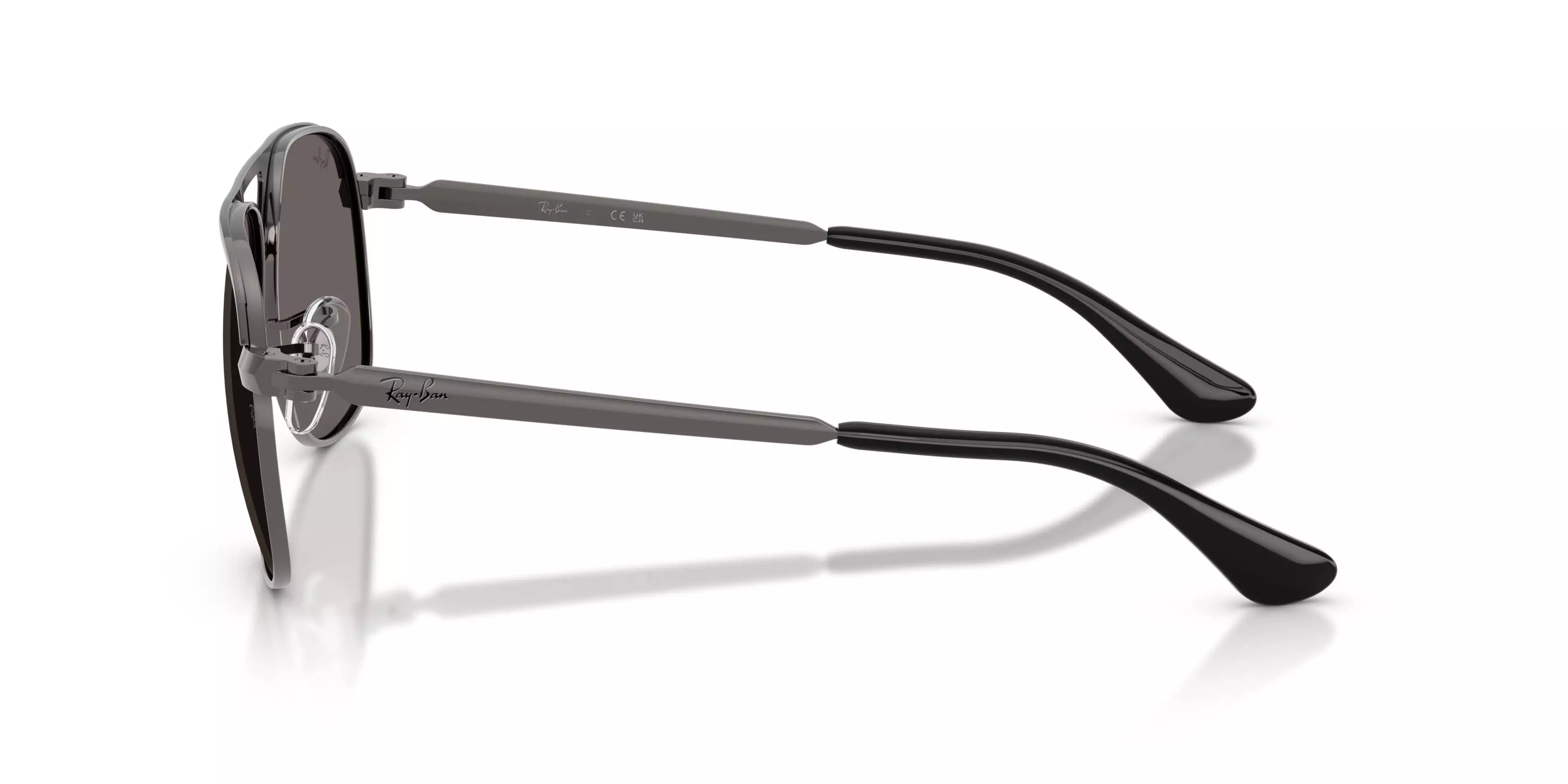 Ray-Ban Bill Max Dark Grey Sunglasses - Gunmetal - DK GREY