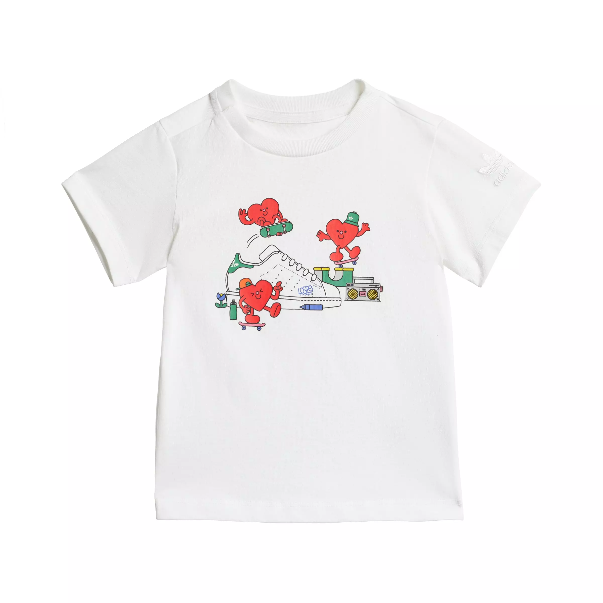adidas Originals Infant Kids' Graphic T-Shirt - White - WHITE