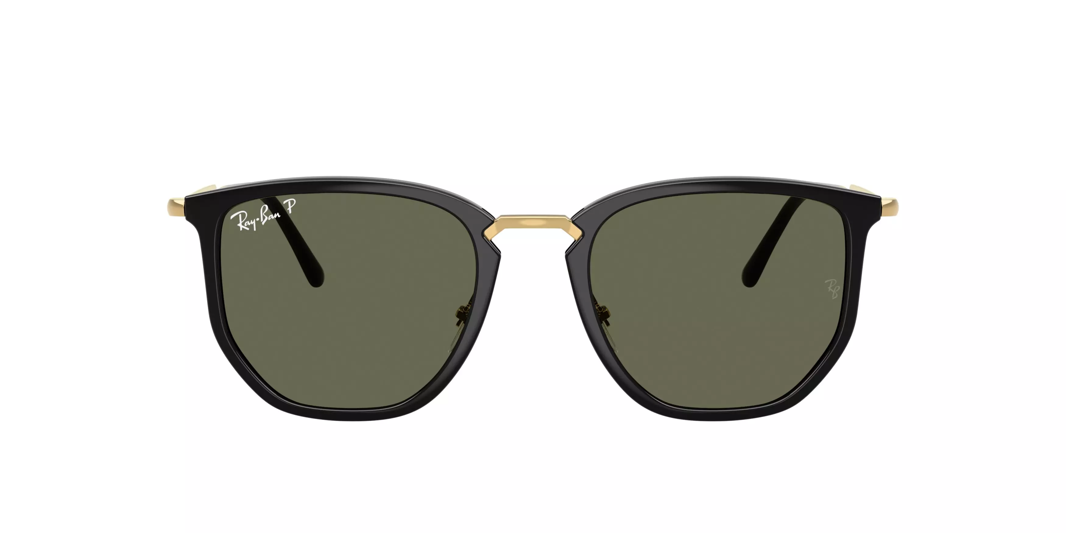 Ray-Ban RB4451 Polar Green Sunglasses - Black - BLACK/GREEN