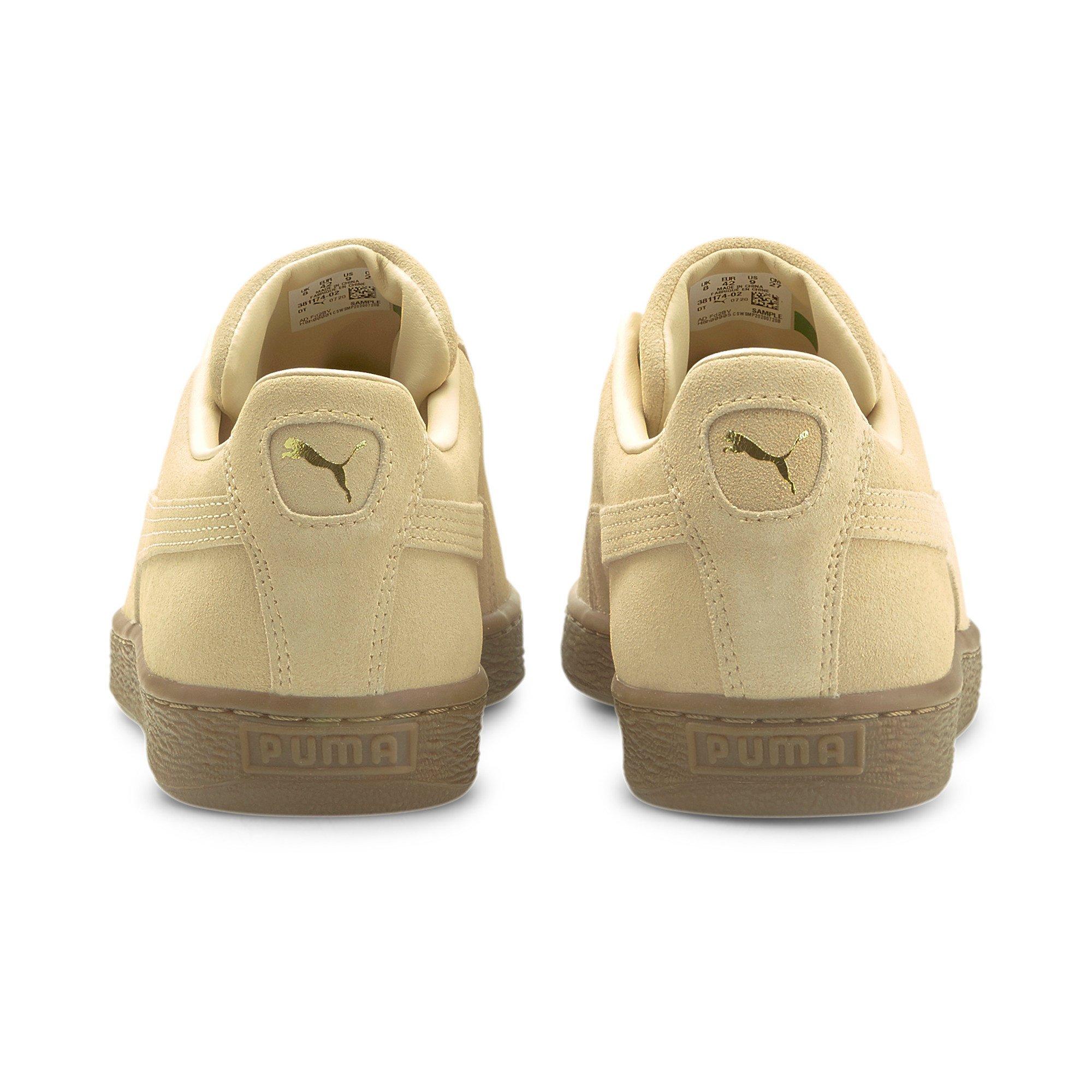 Puma suede cheap gum sole mens