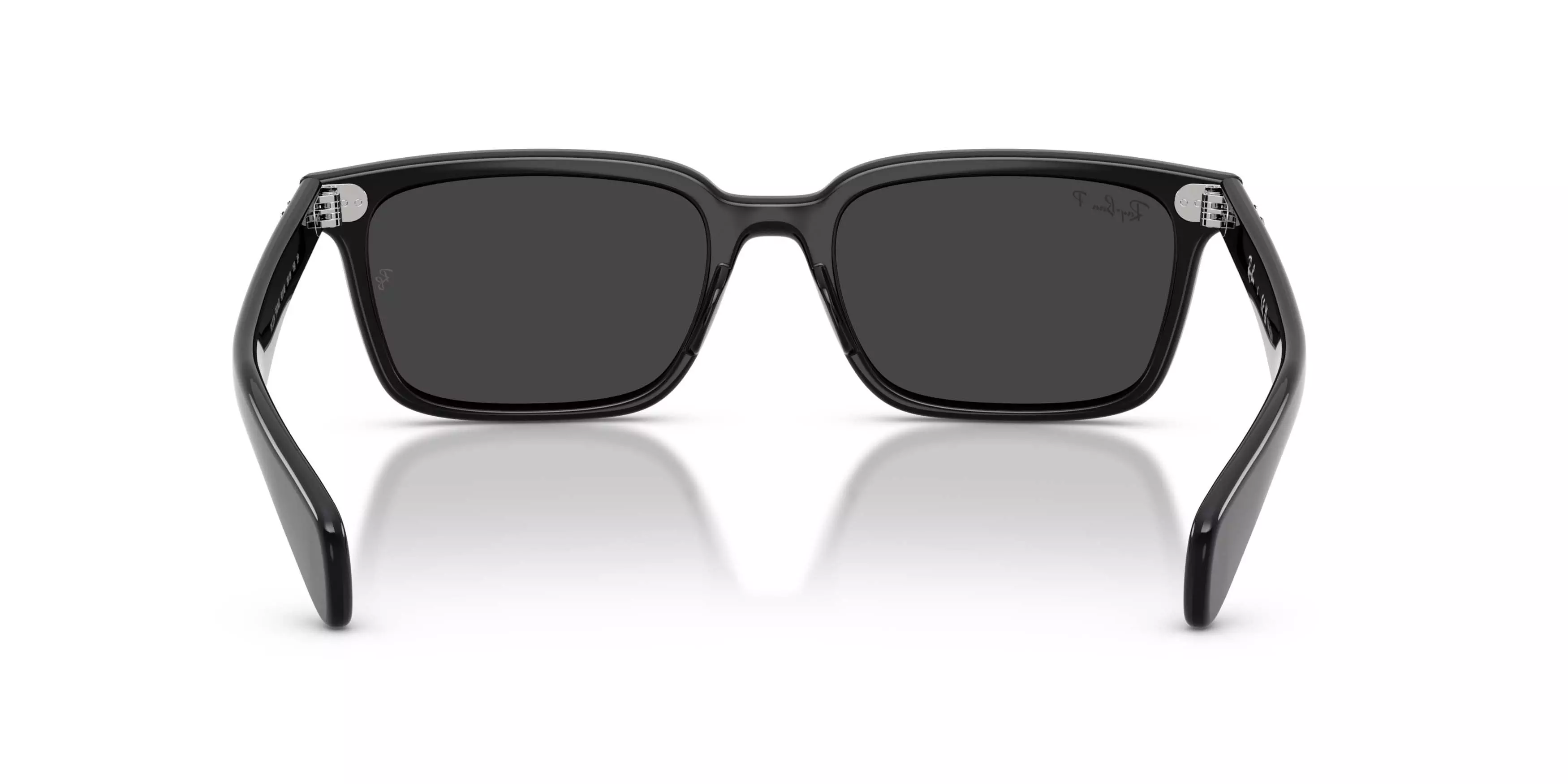 Ray-Ban Brunel Black Polarized Sunglasses - Black - BLACK