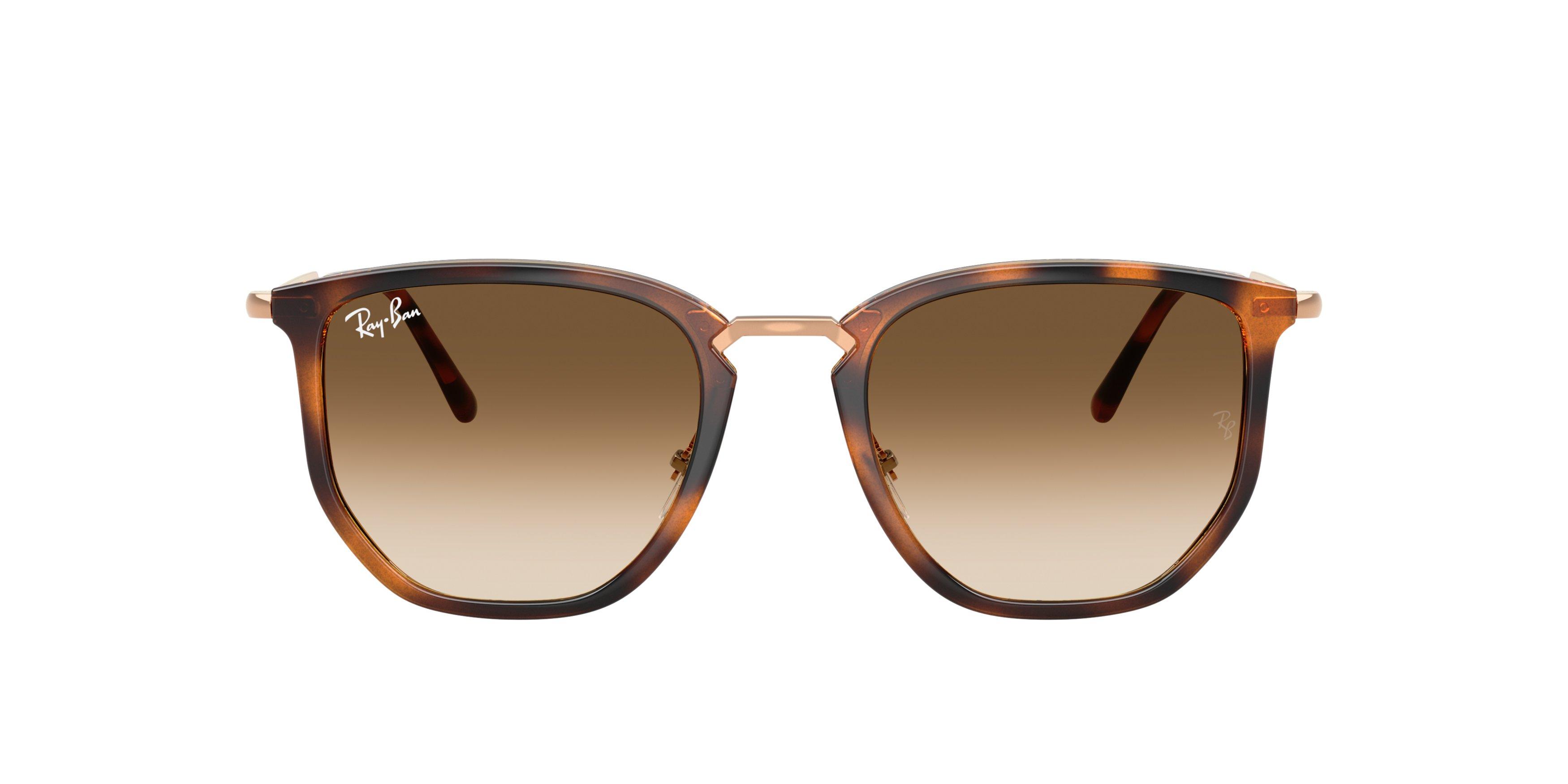 Ray-Ban RB4451 Brown Gradient Sunglasses - Orange - BROWN/ORANGE Thumbnail View 3