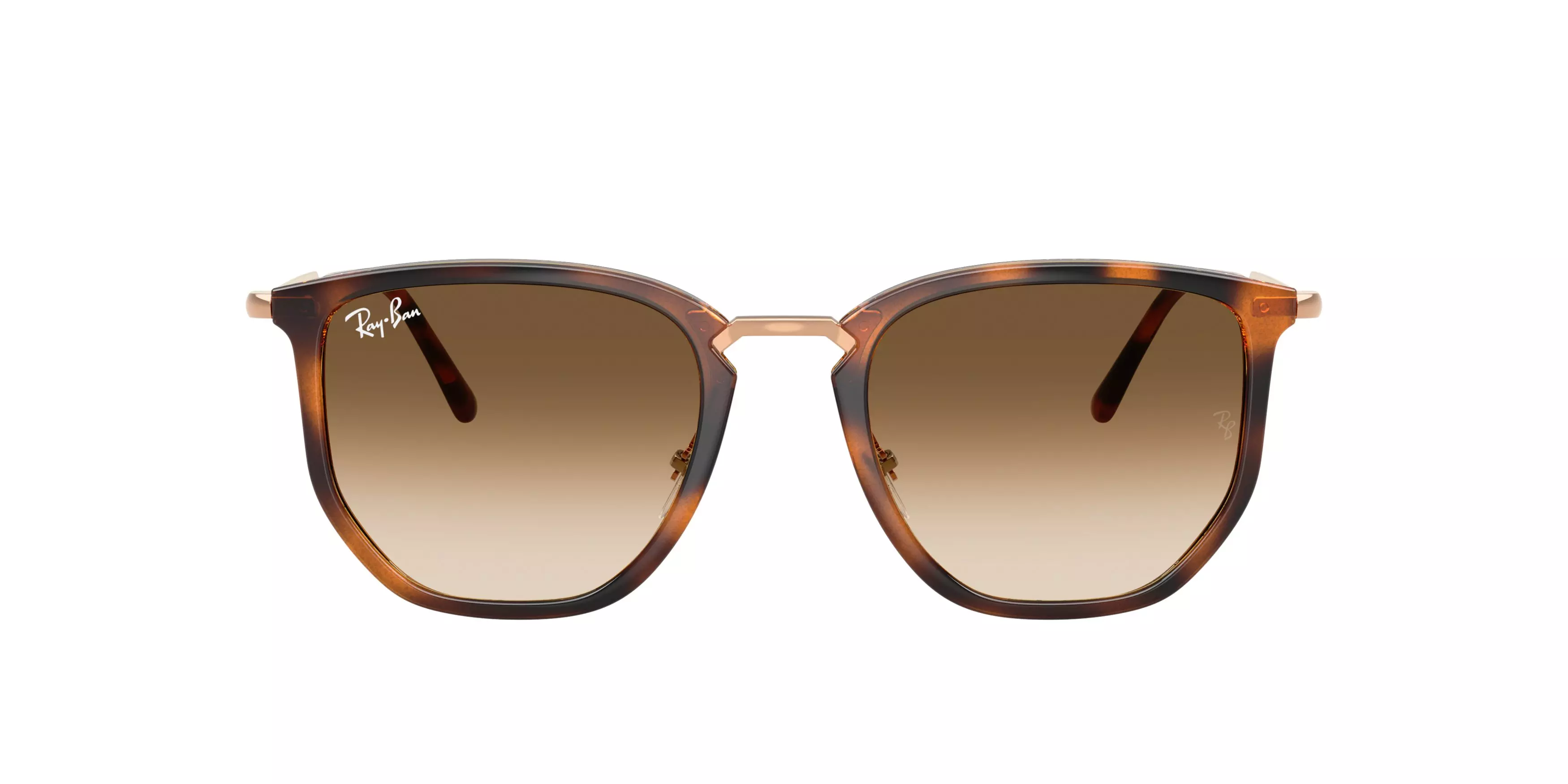 Ray-Ban RB4451 Brown Gradient Sunglasses - Orange - BROWN/ORANGE